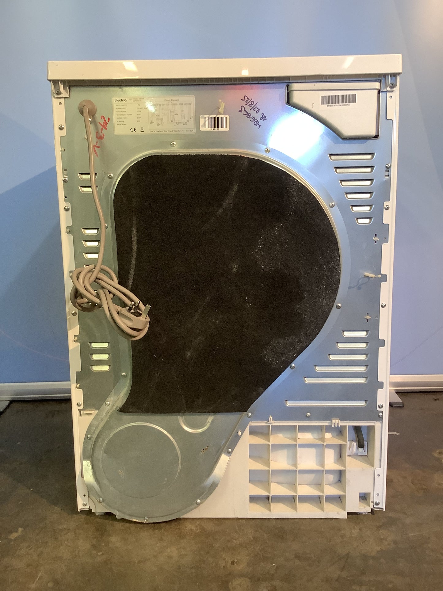 ElectriQ 8kg Tumble Dryer EIQFSTDC8 L48282