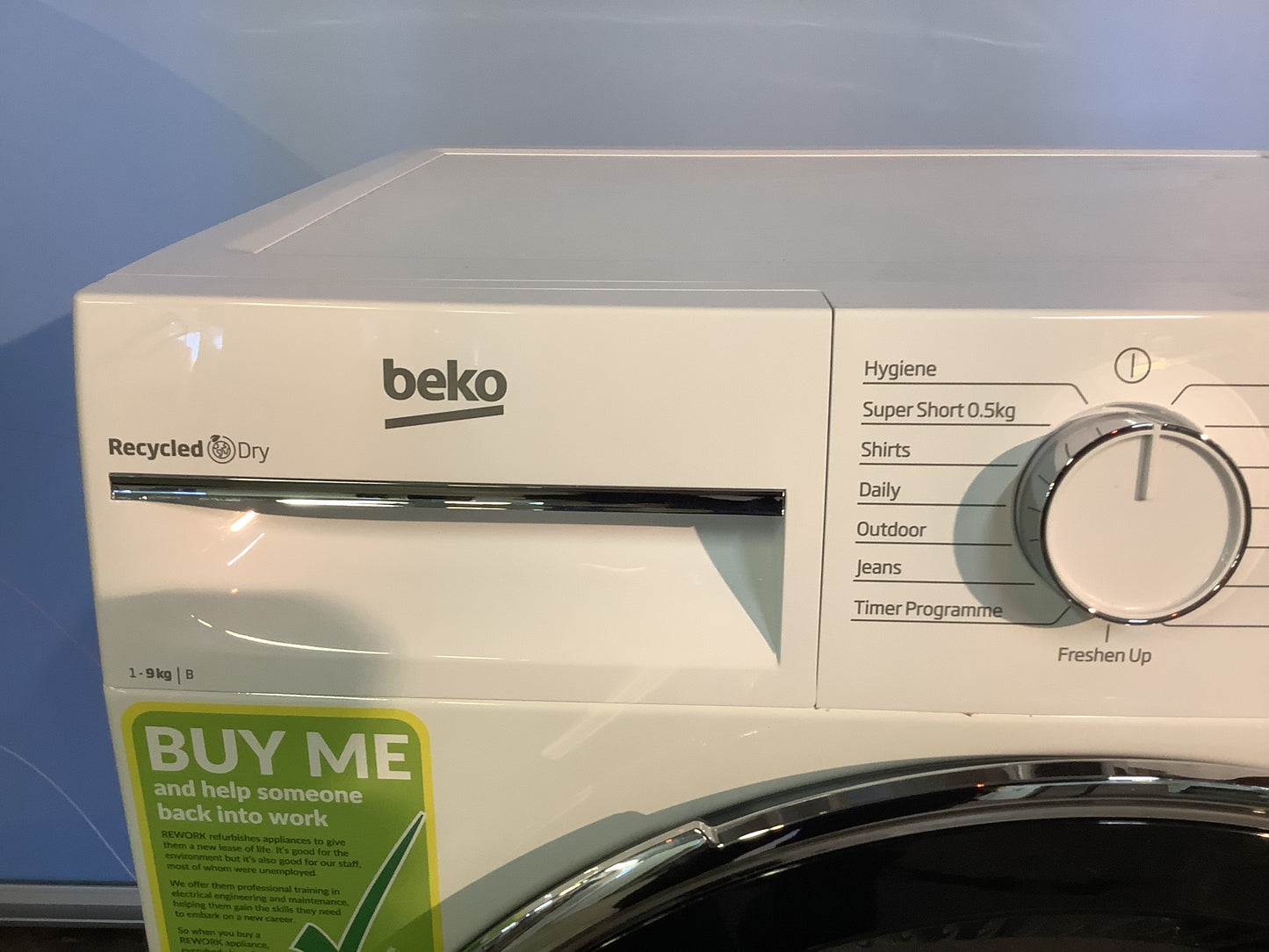 Beko 9kg Tumble Dryer B3T4911DW L48143