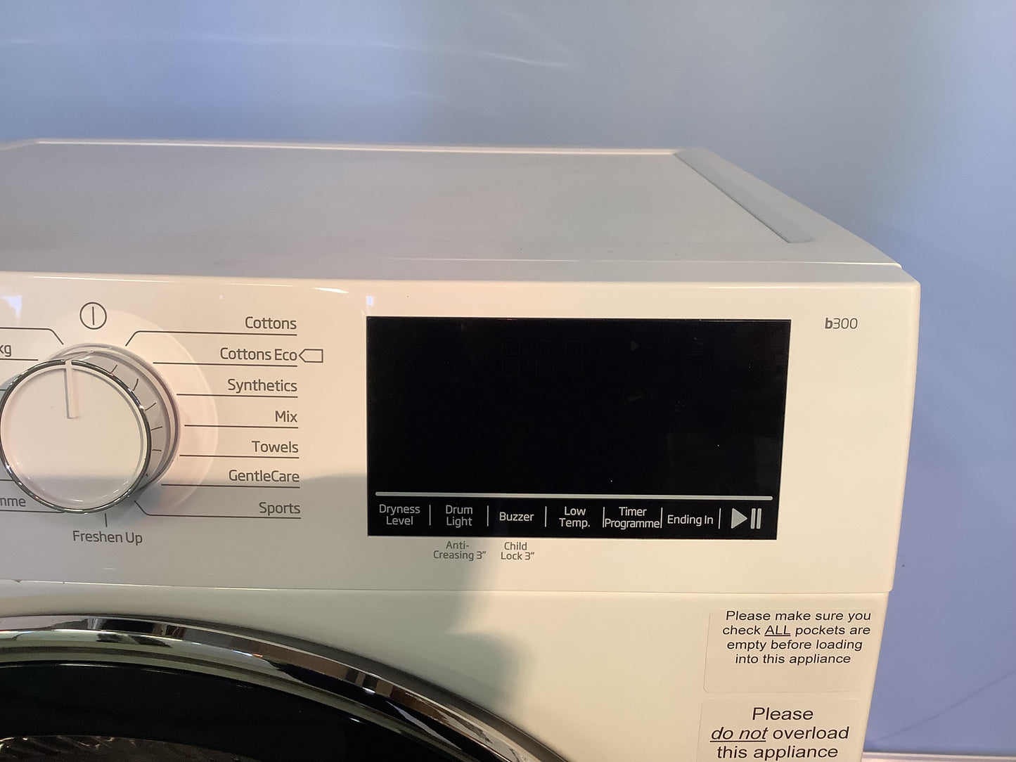 Beko 9kg Tumble Dryer B3T4911DW L48143