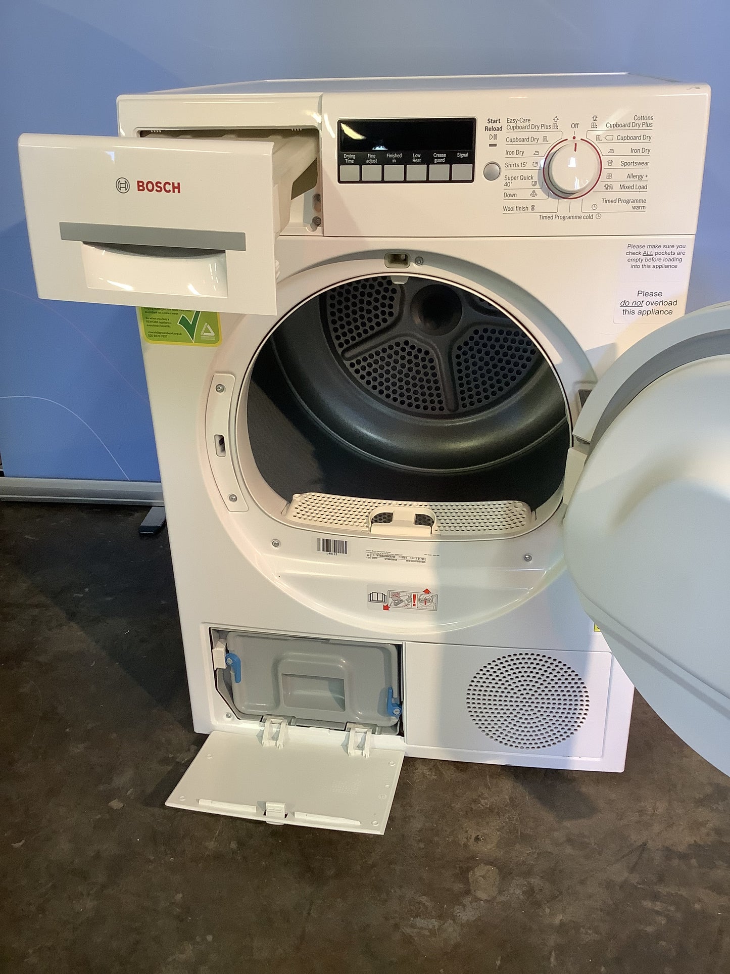 Bosch 8kg Tumble Dryer WTB84200GB L48113