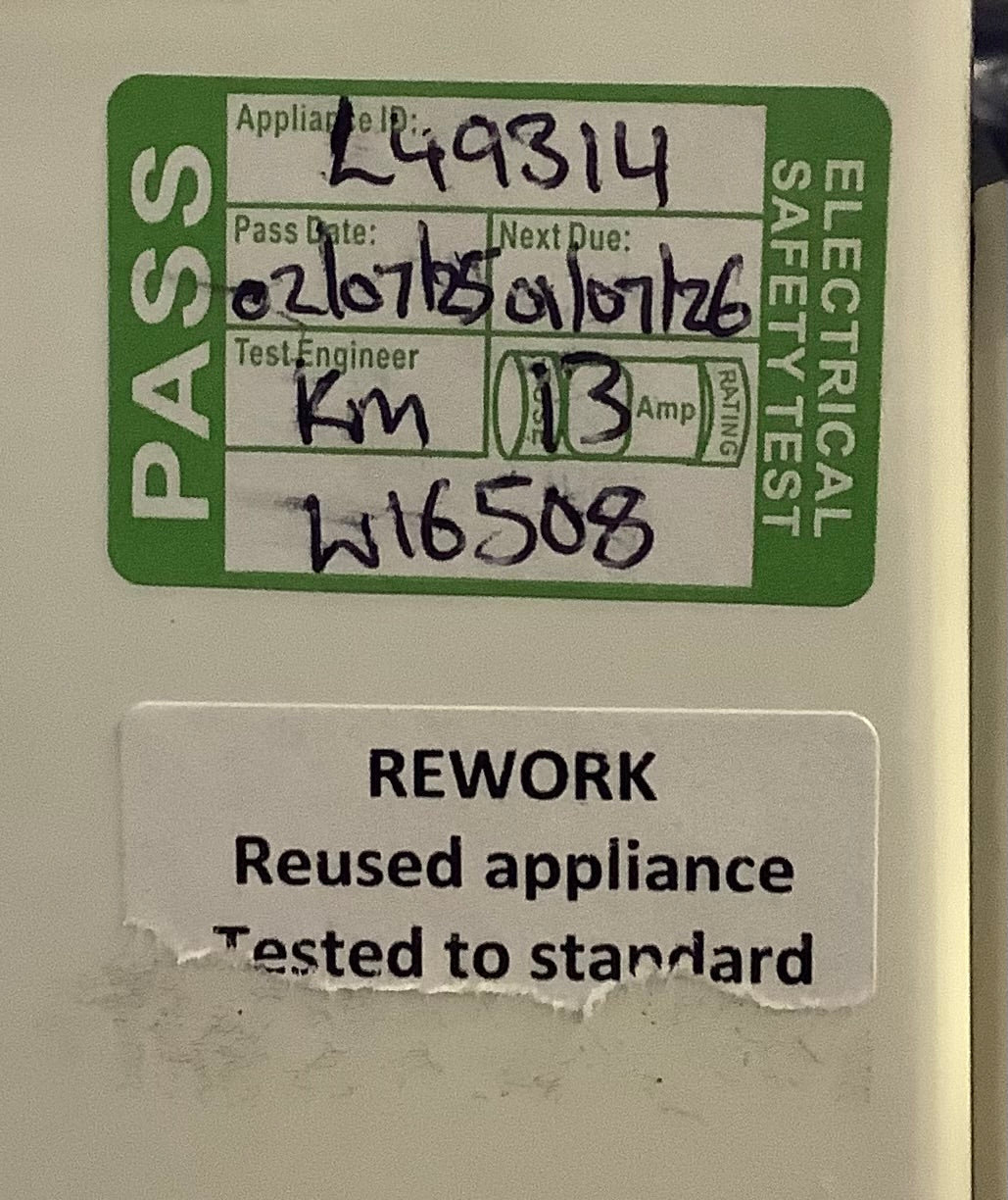 John Lewis Undercounter Freezer JLW6010 L49314