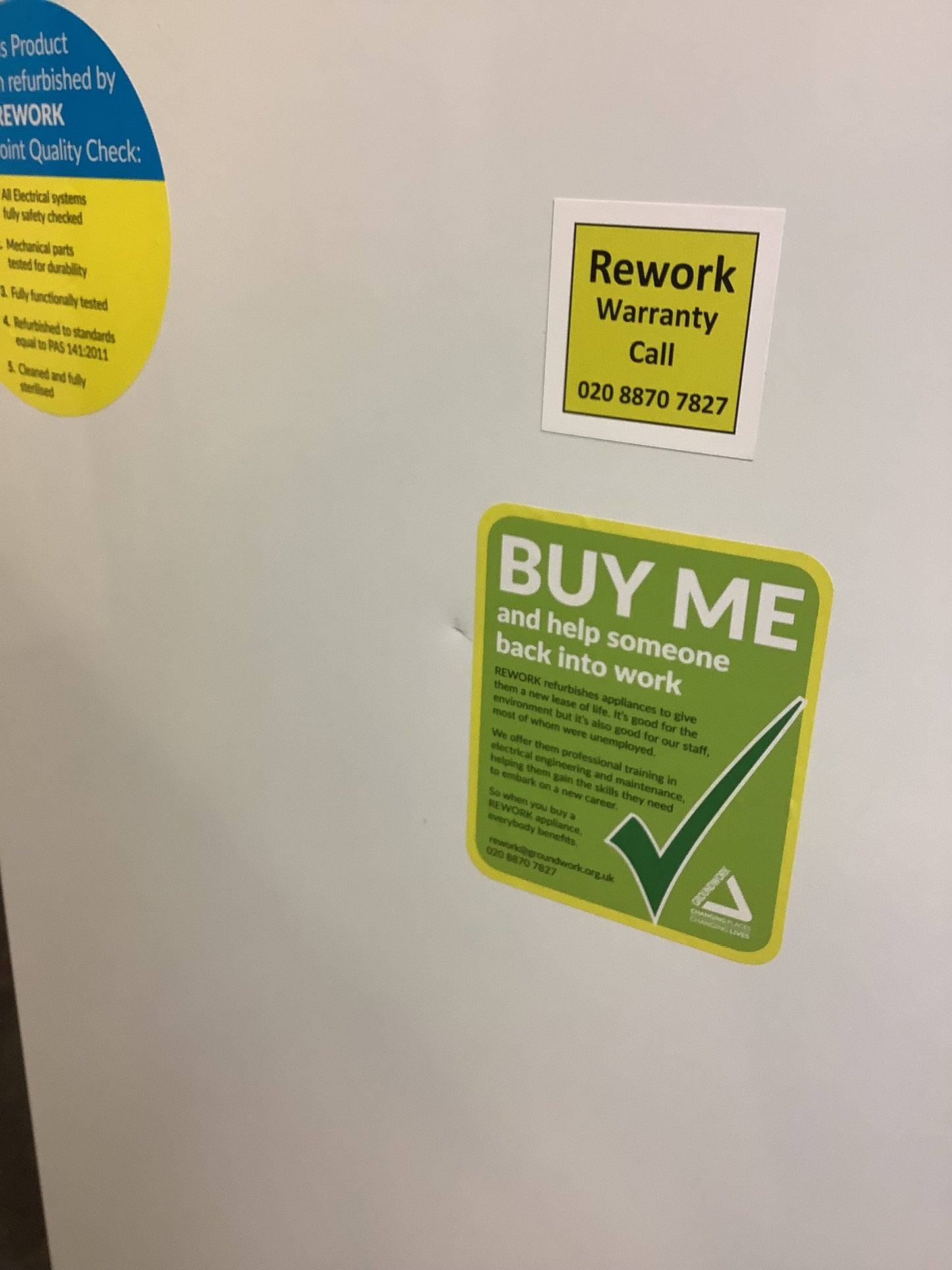 John Lewis Undercounter Freezer JLW6010 L49314