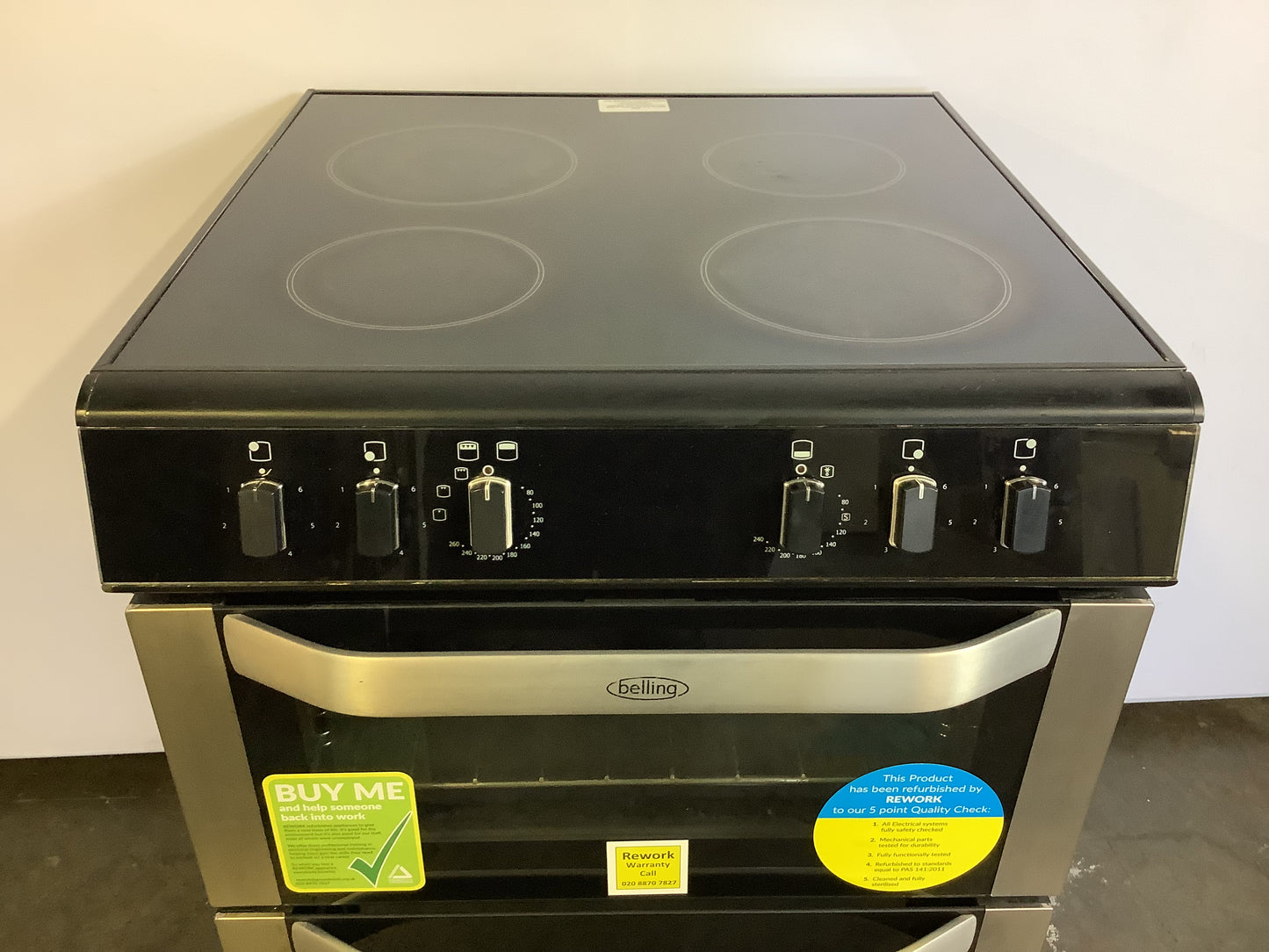Belling Electric Cooker FSE60DO L48709
