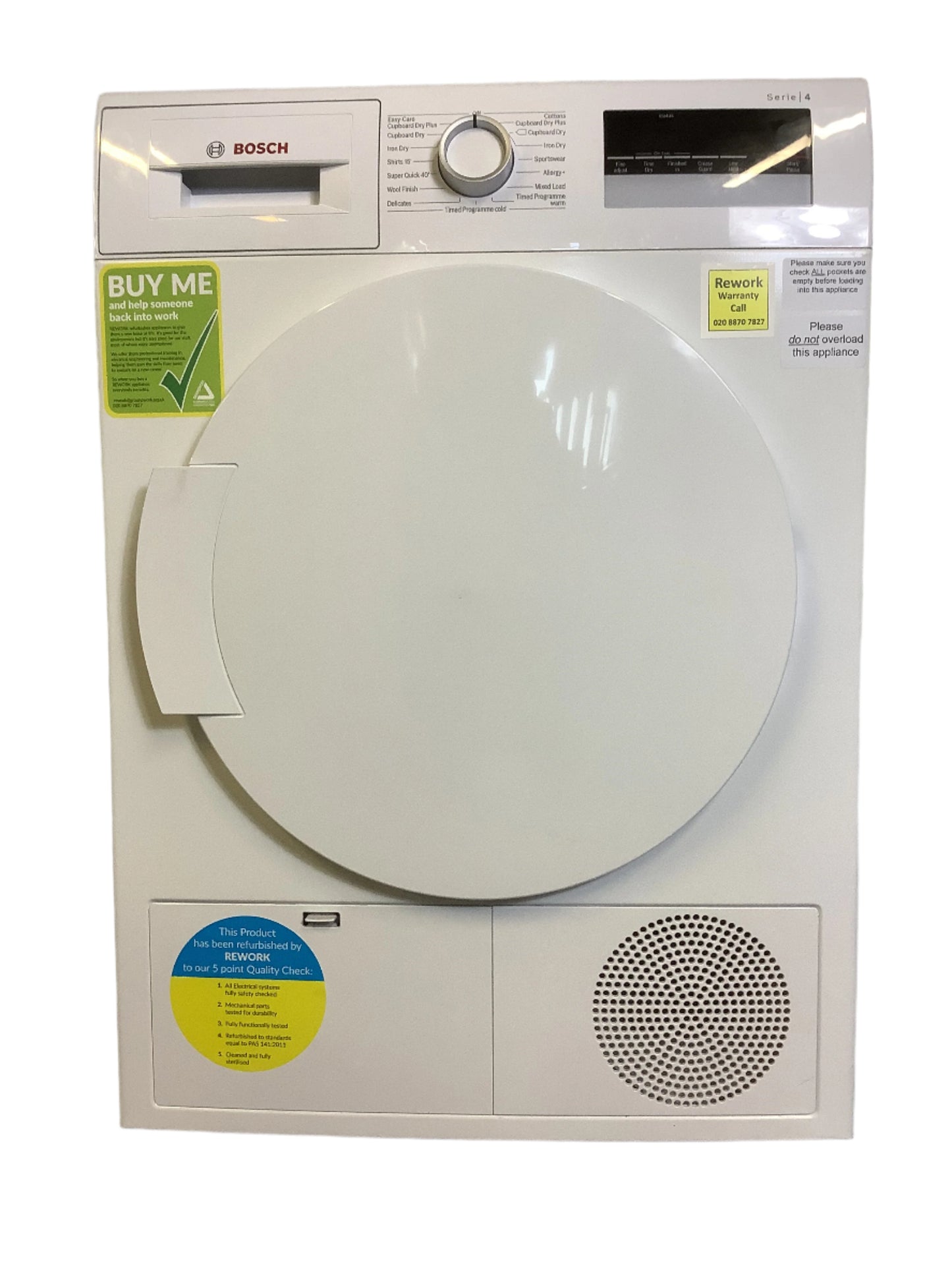 Bosch Tumble Dryer WTN83200GB/03 L47525
