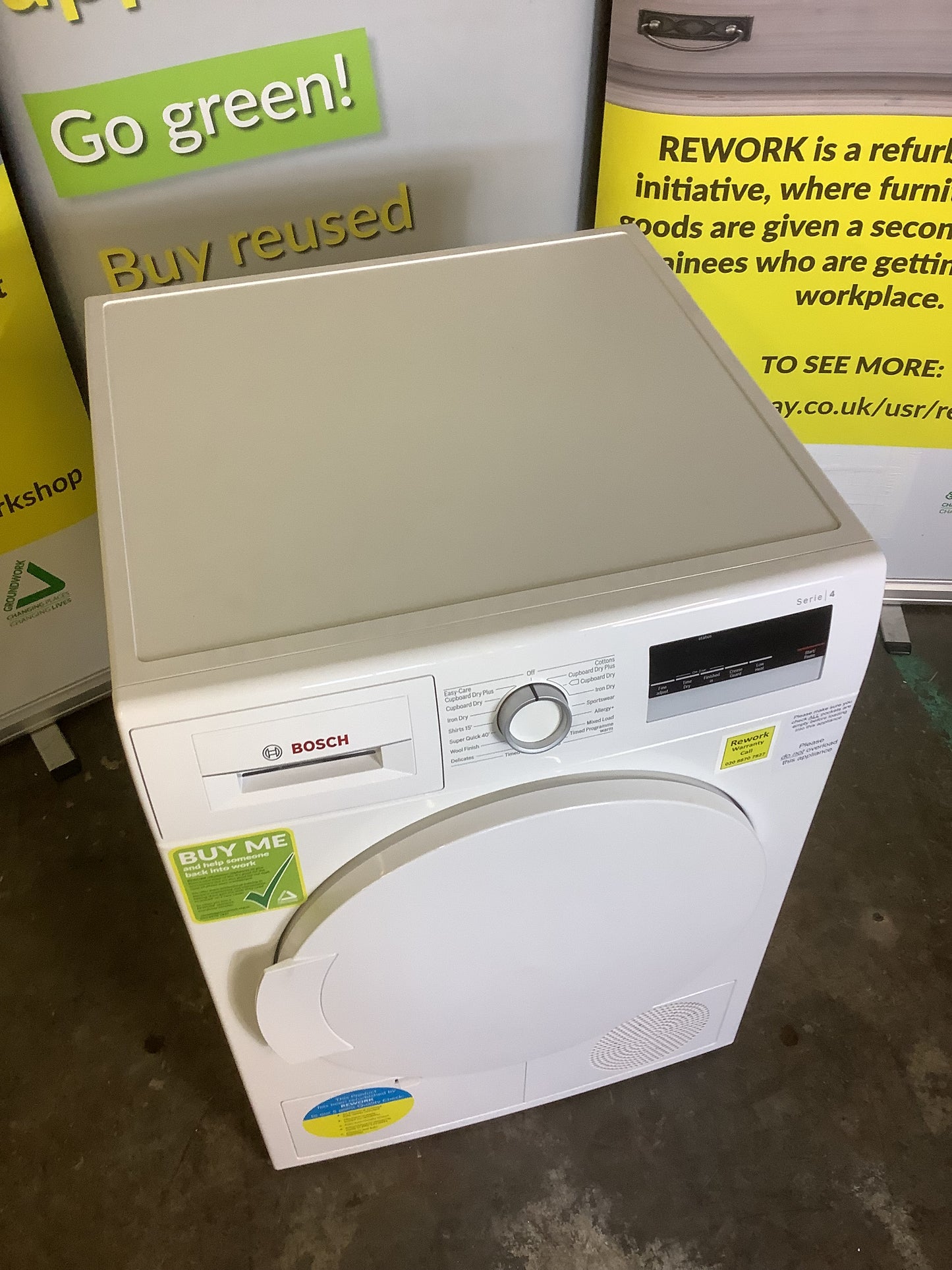 Bosch Tumble Dryer WTN83200GB/03 L47525
