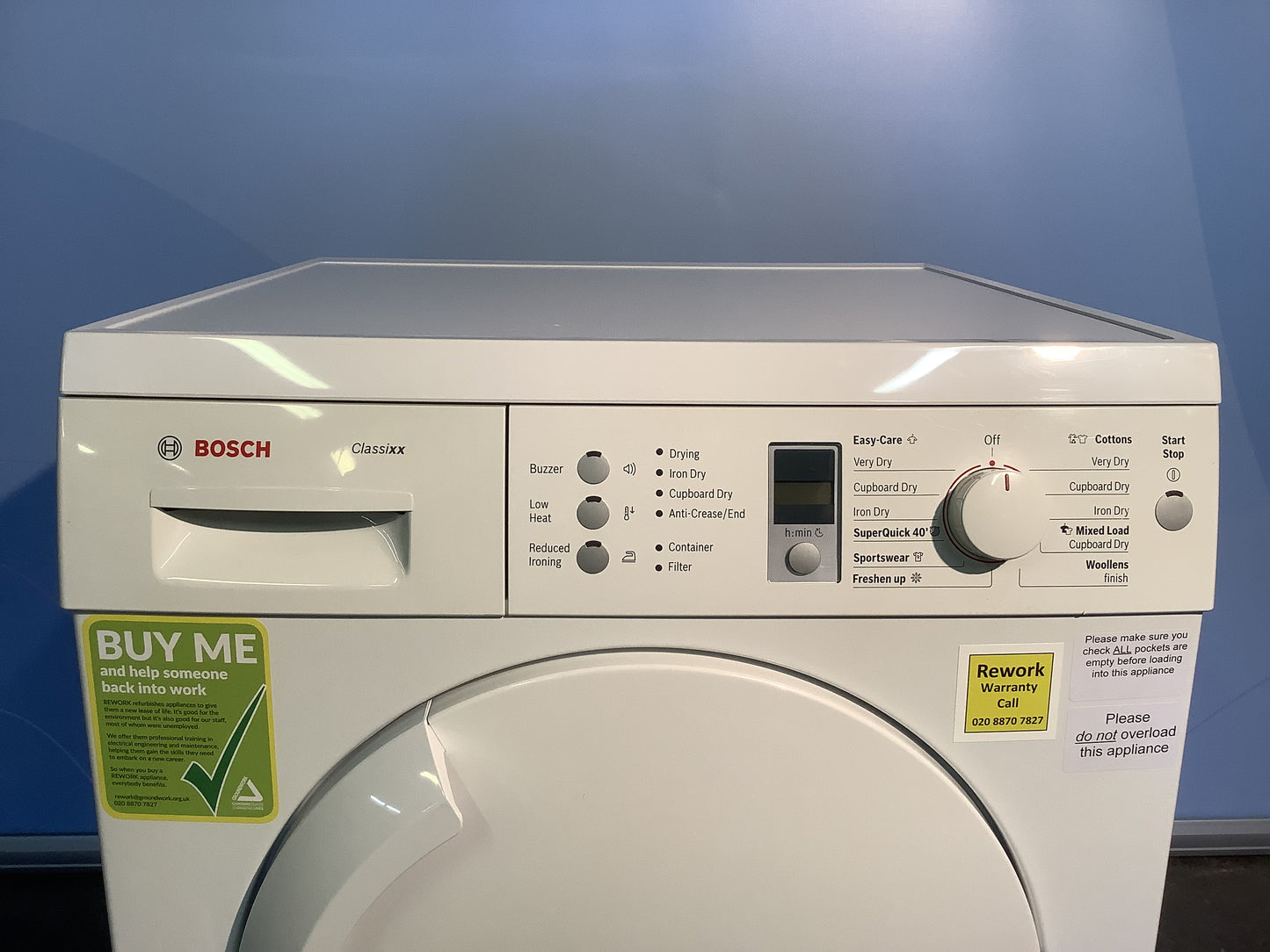 Bosch 8kg Tumble Dryer WTE84306GB L47789