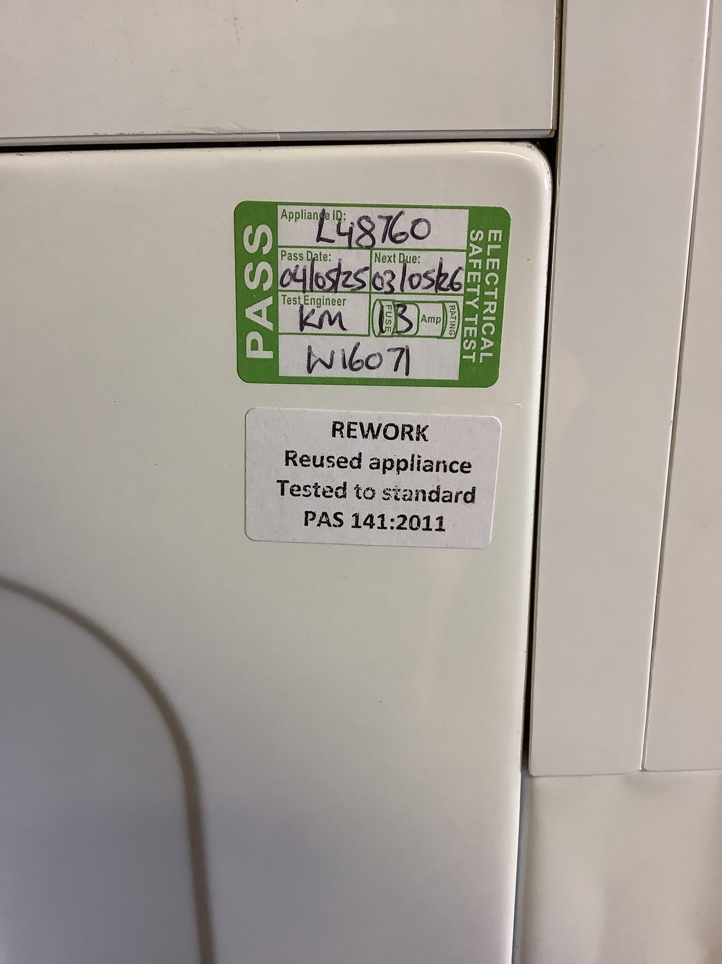 Beko 9kg Tumble Dryer DCR93161W L48760