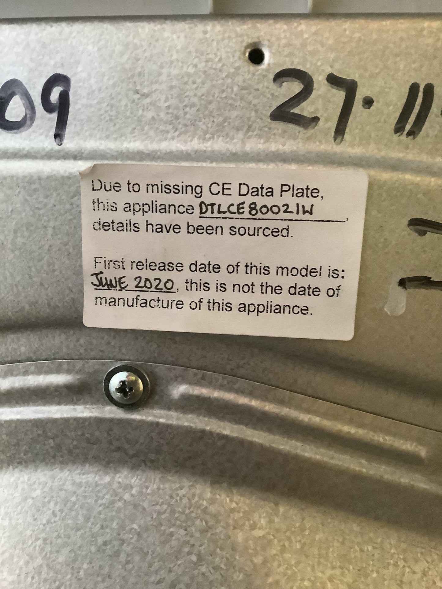 Beko 9kg Tumble Dryer DCR93161W L48760