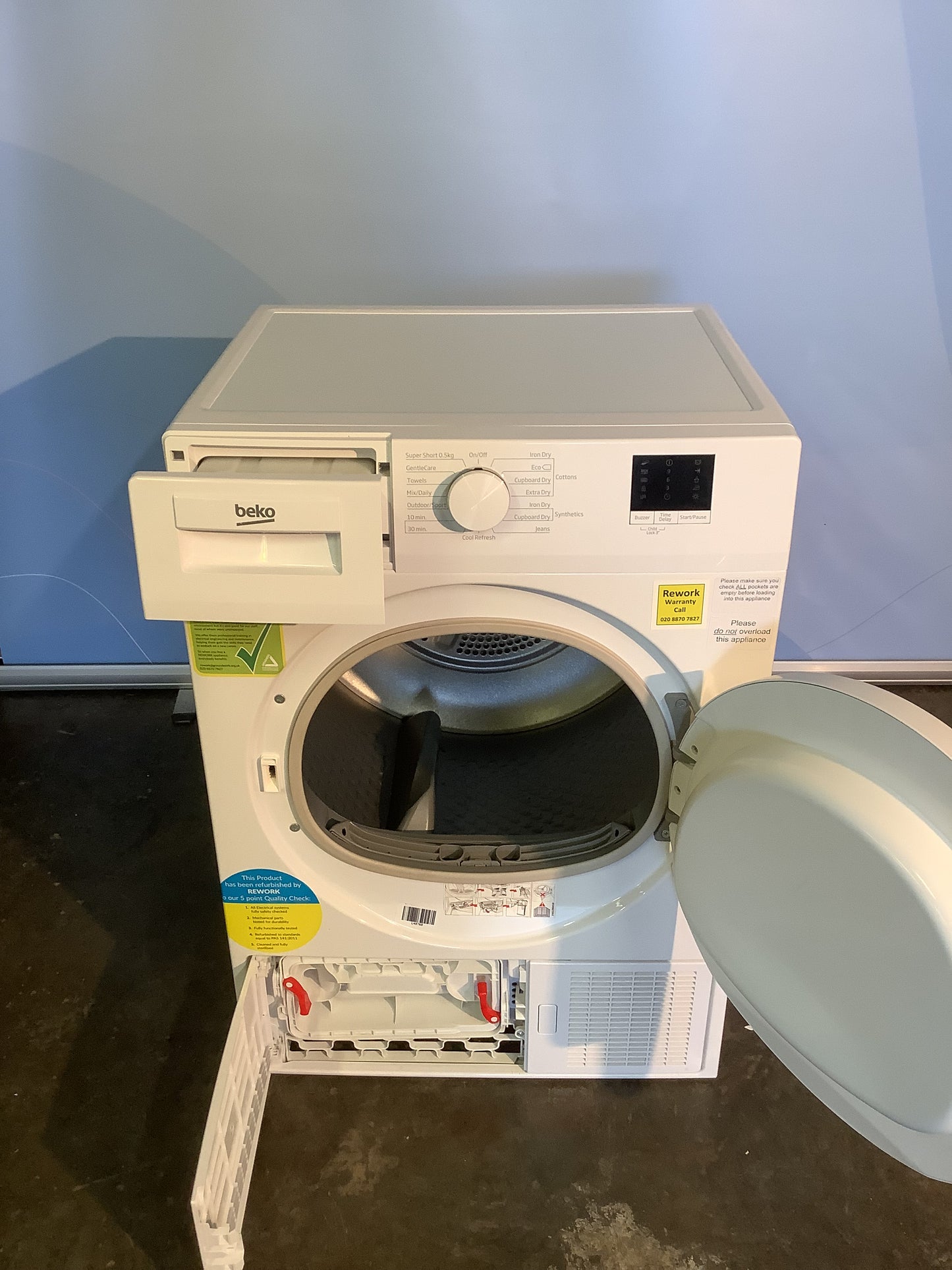 Beko 9kg Tumble Dryer DCR93161W L48760