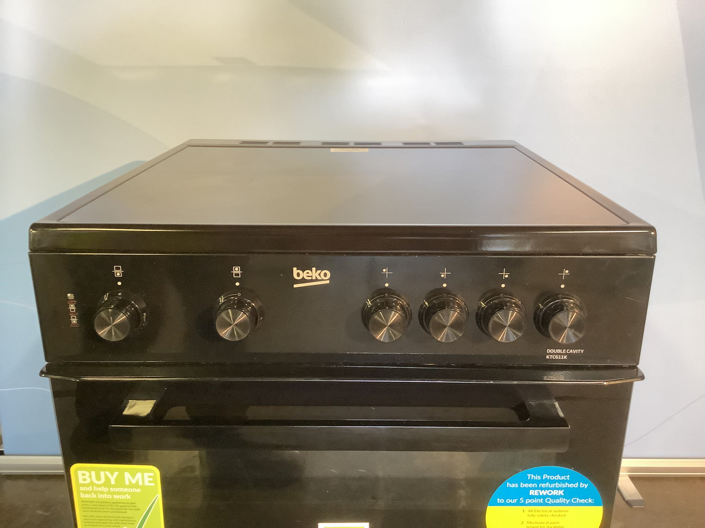 Beko Electric Cooker KTC611K L48606