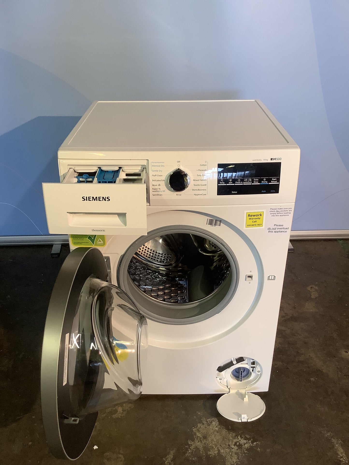 Siemens 7kg/4kg Washer Dryer WD15G422GB L48715