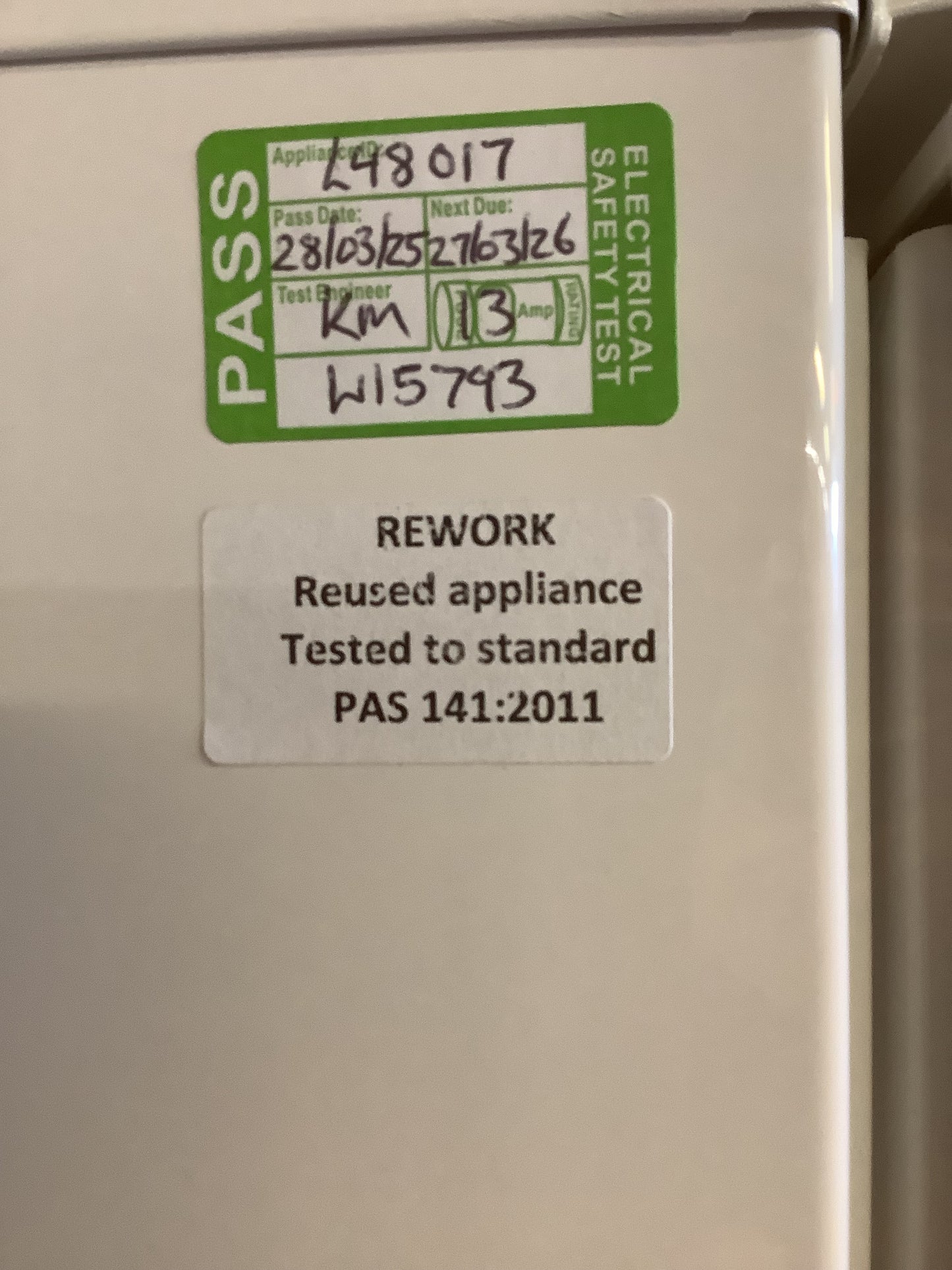 Beko Fridge Freezer CXF5104W L48017
