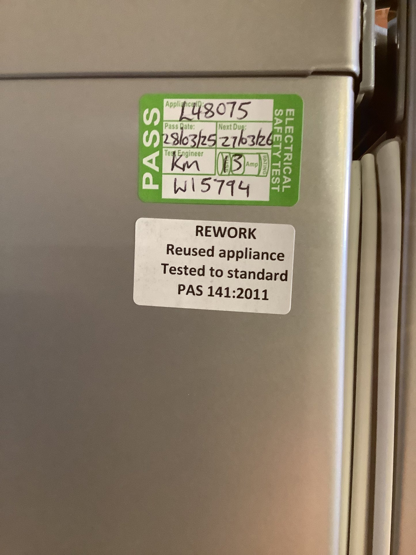 Beko Fridge Freezer CXFP1582DS L48075