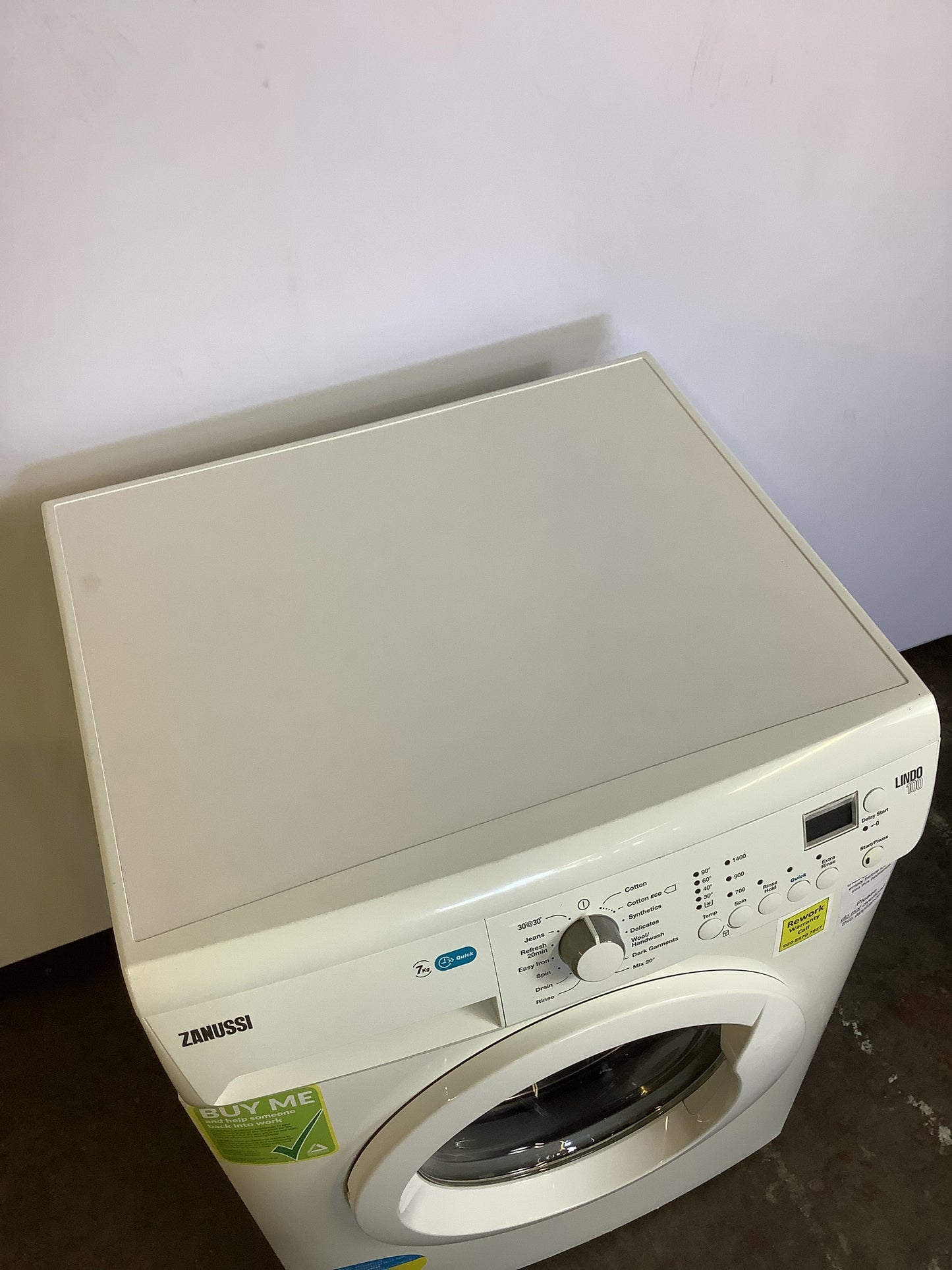 Zanussi 7kg Washing Machine ZWF71443W L49433