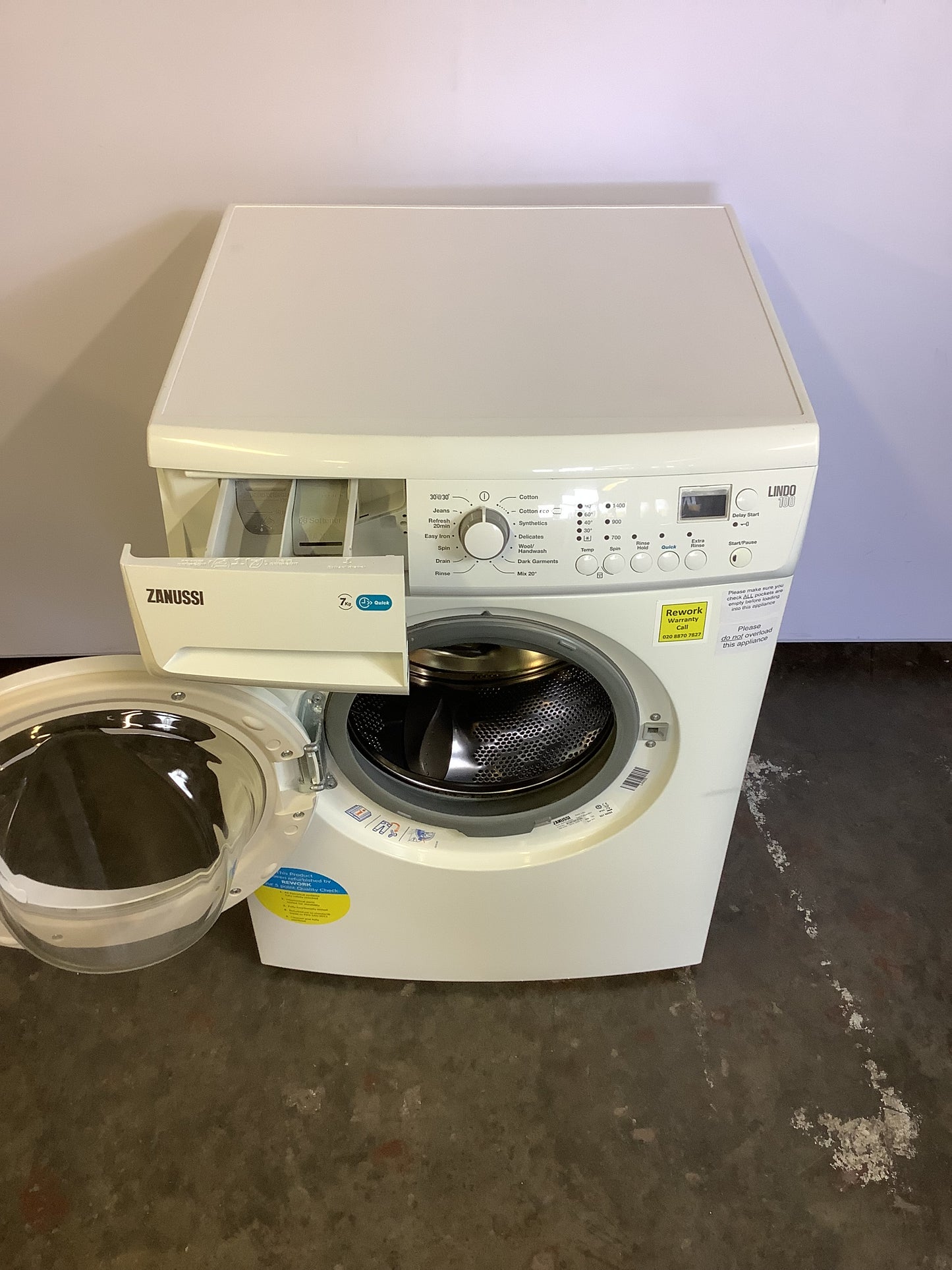 Zanussi 7kg Washing Machine ZWF71443W L49433