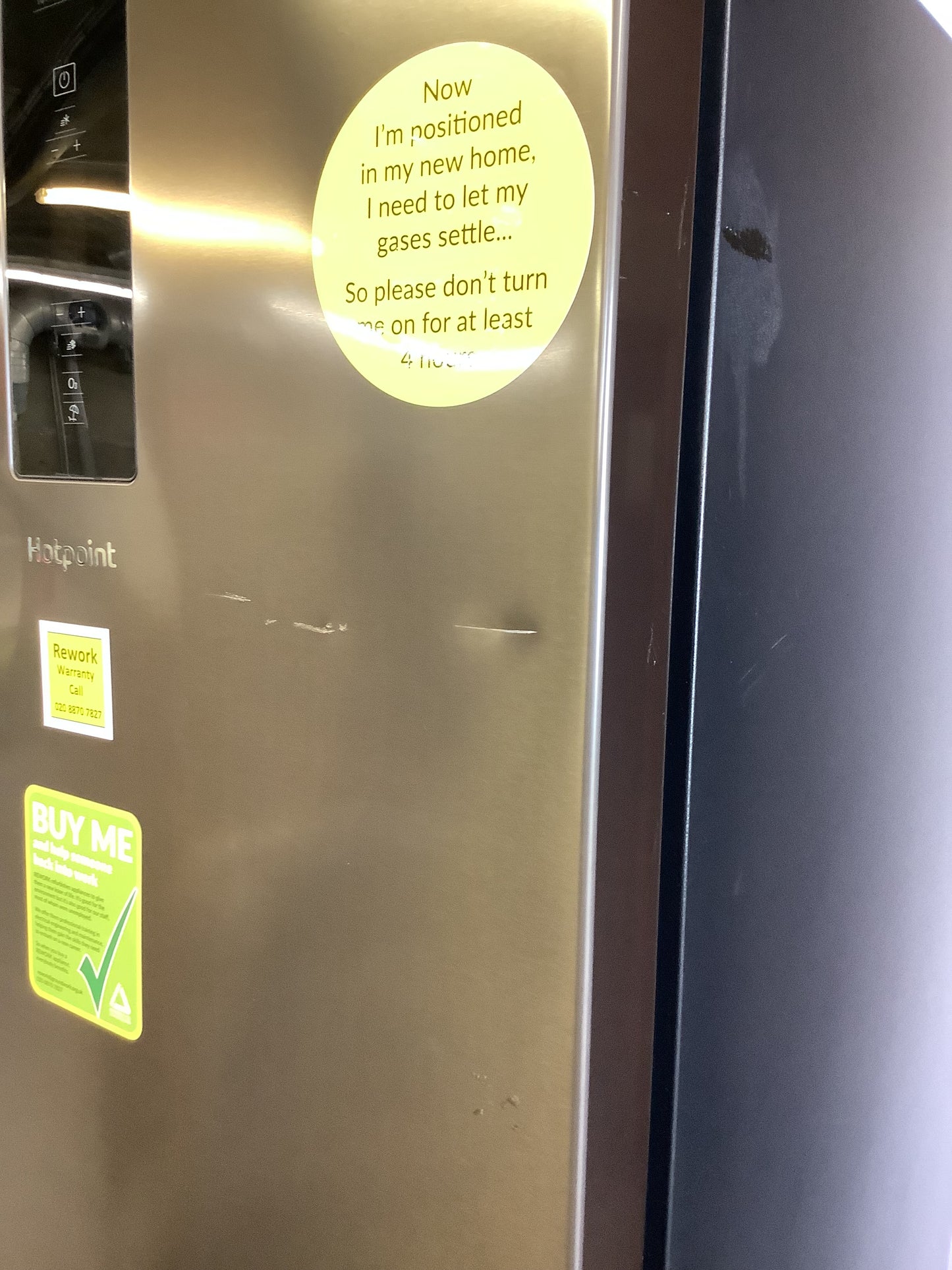 Hotpoint Fridge Freezer H7T911KSH L49386