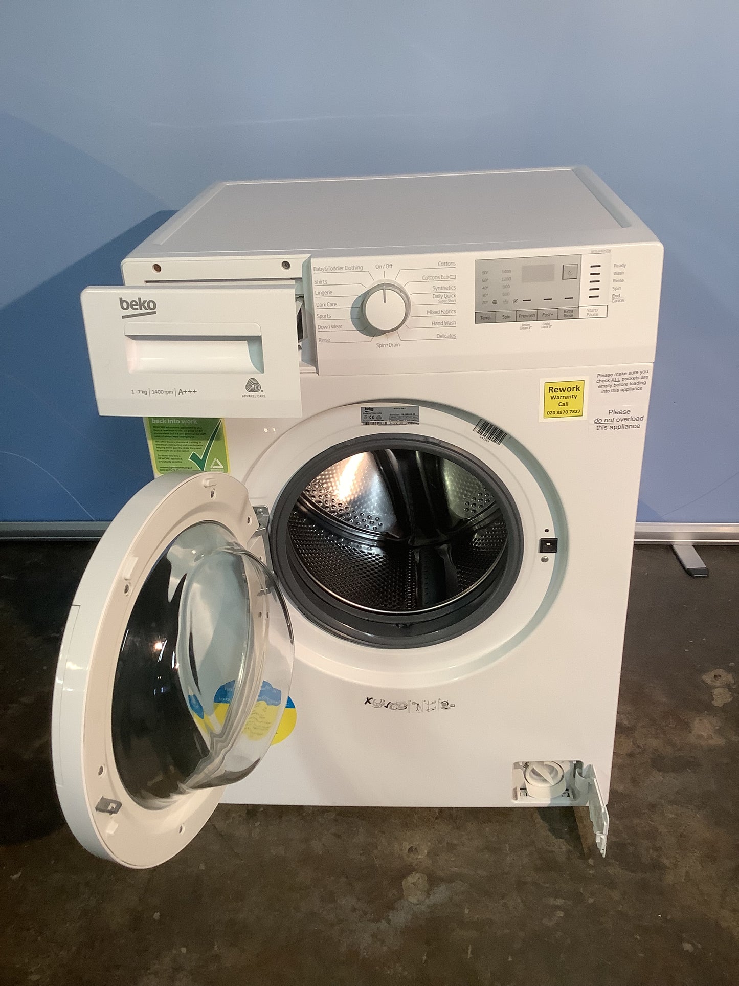Beko 8kg Washing Machine WTG841M2W L47561