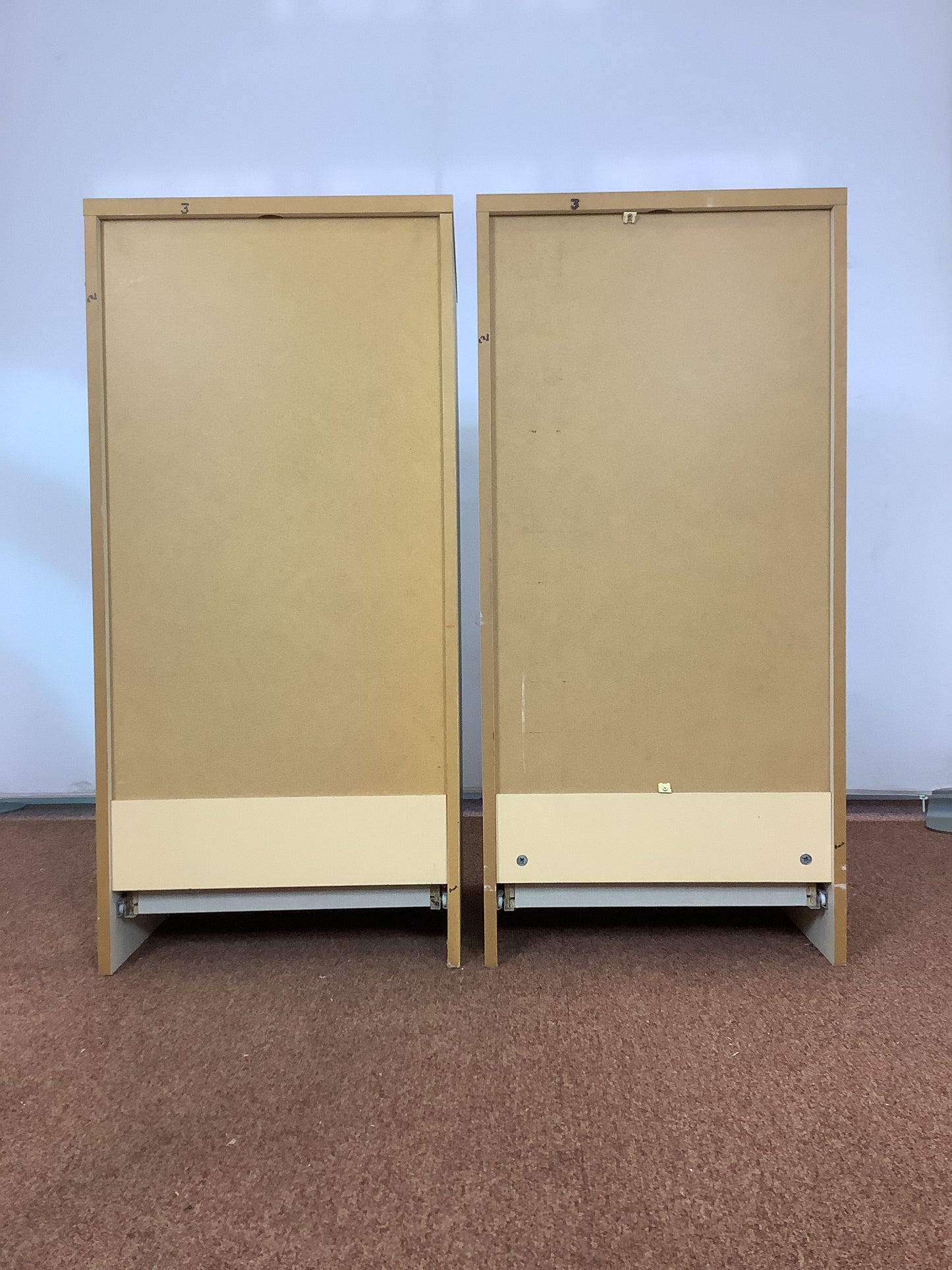 {PAIR} GAMI By Bensons for Beds 5 Draw Narrow Chest of Drawers F27411