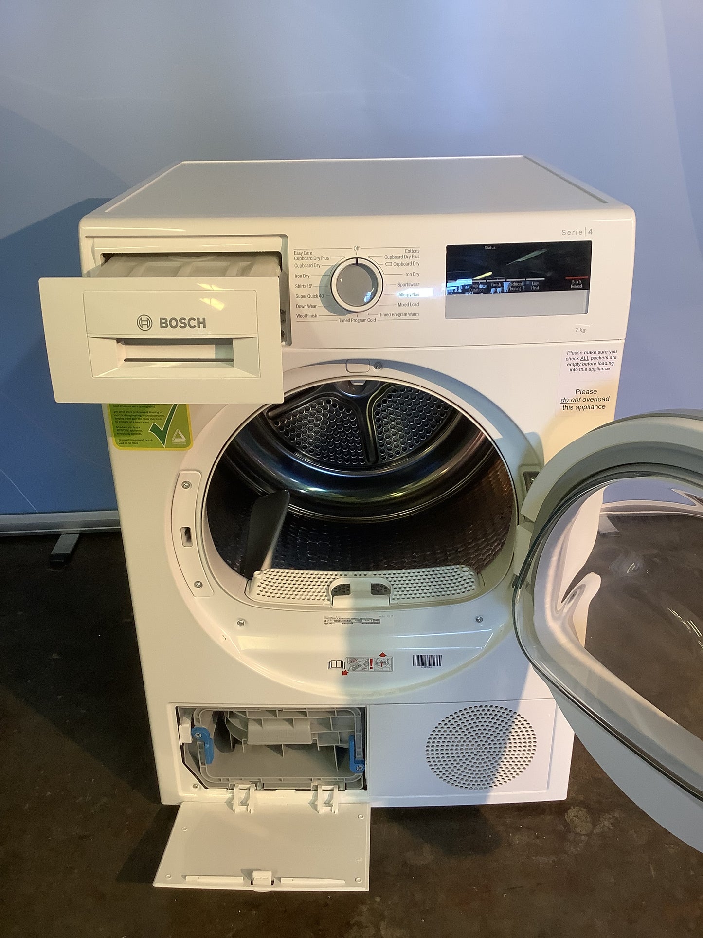 Bosch 7kg Tumble Dryer WTN85201GB L48764