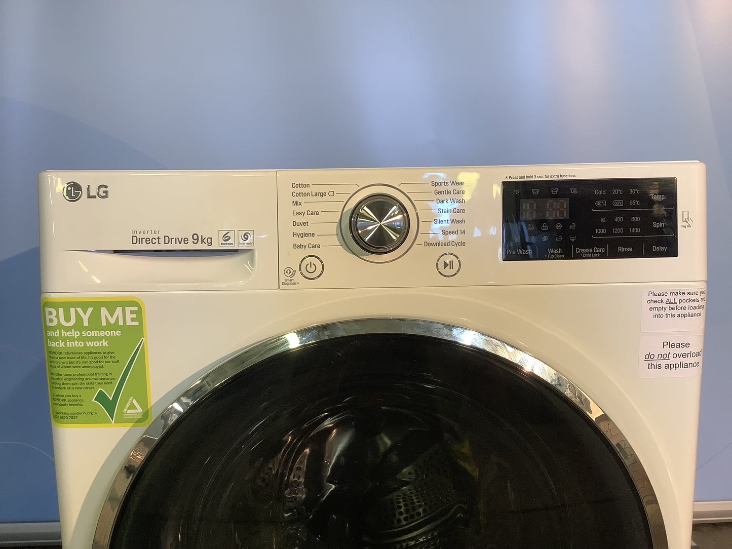 LG 9kg Washing Machine FH4U2VCN2 L48723