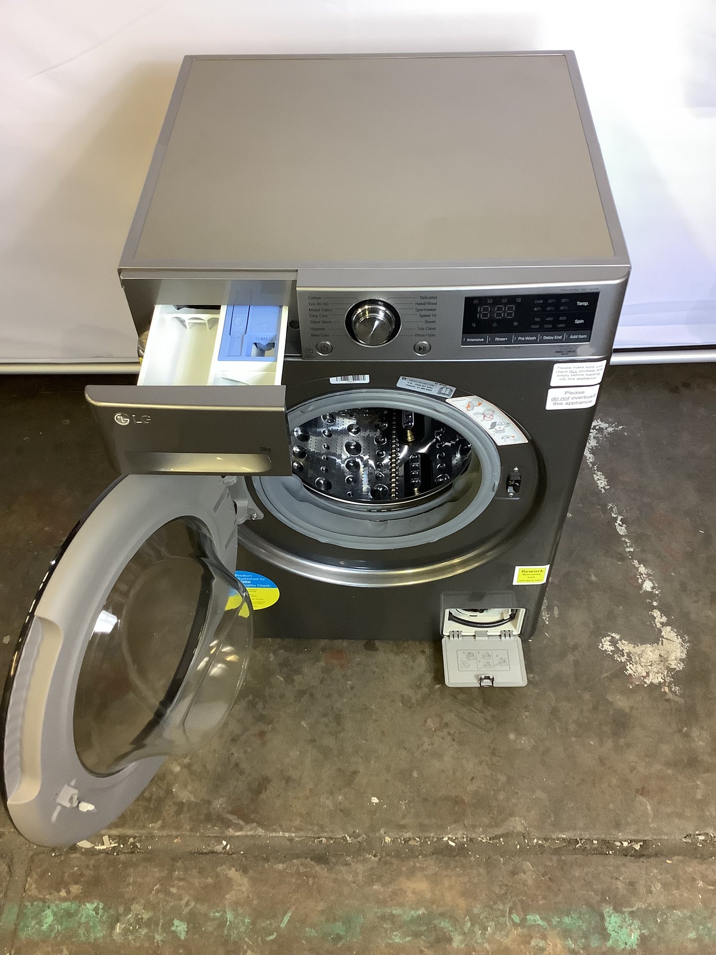 LG 9kg Washing Machine {WiFi} F4V309SNE L48337