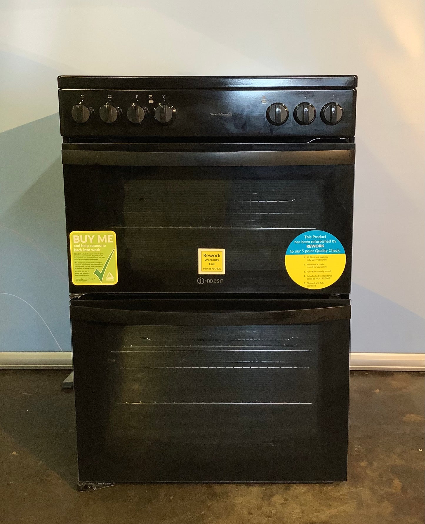 Indesit Electric Cooker ID67V9KMB L48768