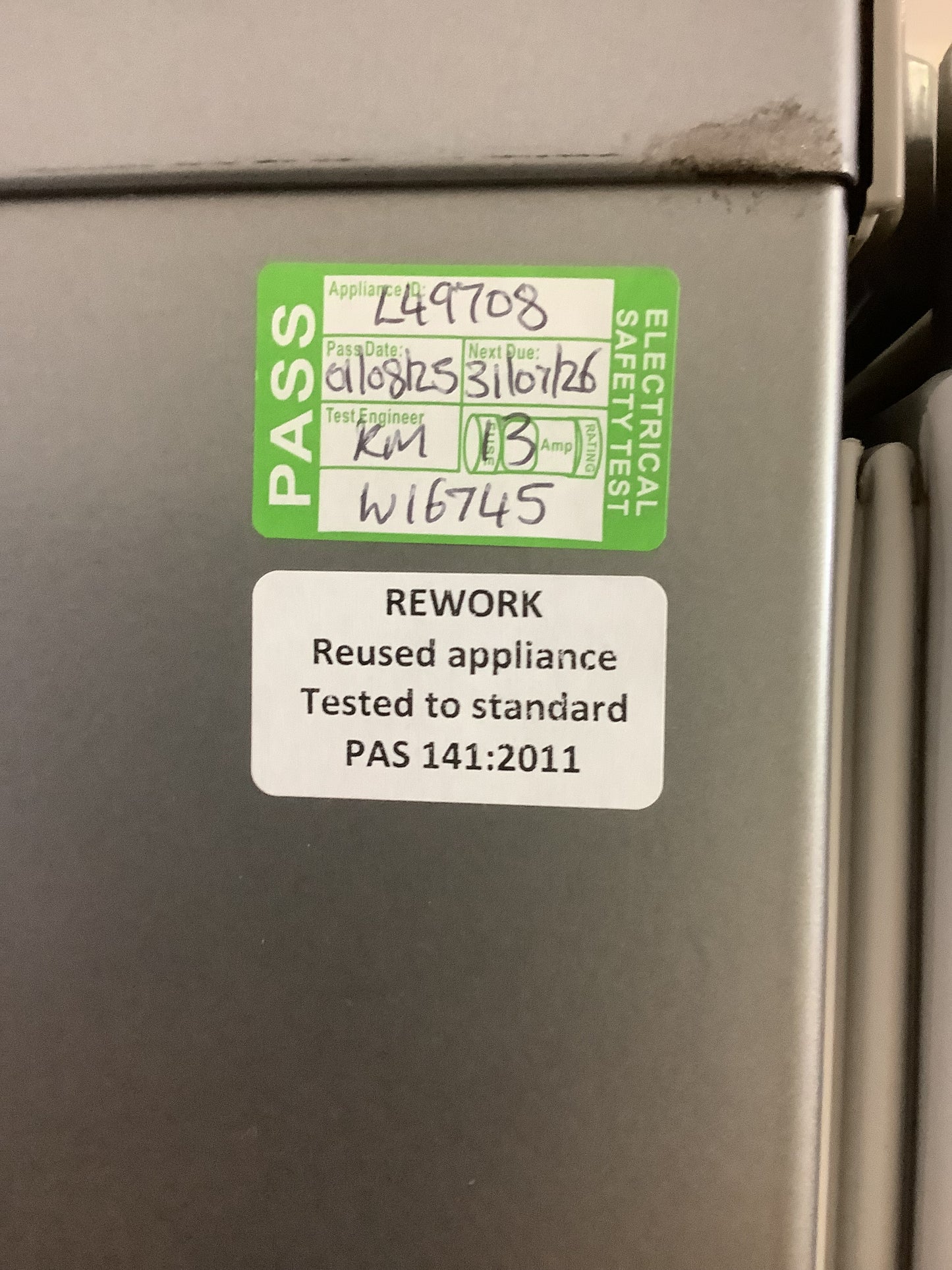 Beko Fridge Freezer CXFP3582DS L49708
