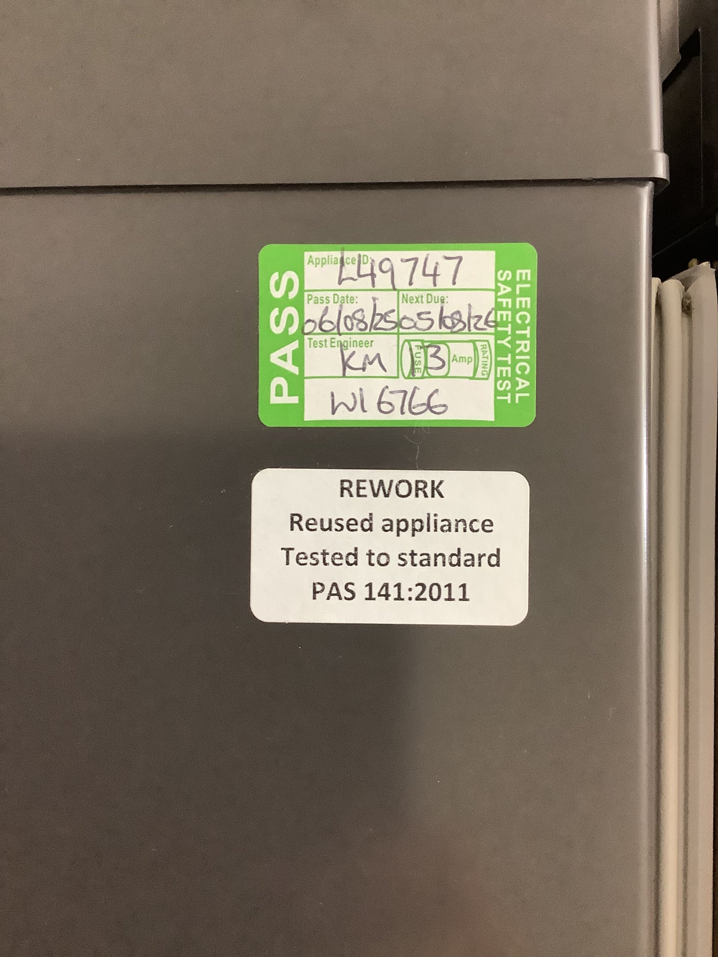 Samsung Fridge Freezer RL41WG1H L49747