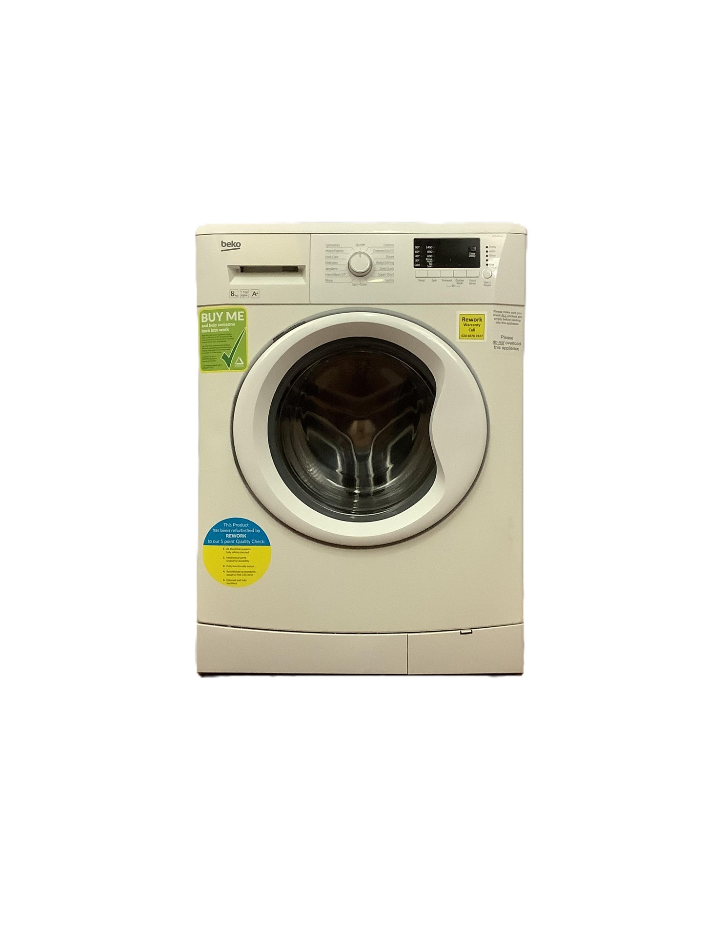 Beko 7kg Washing Machine WM94145W L48405