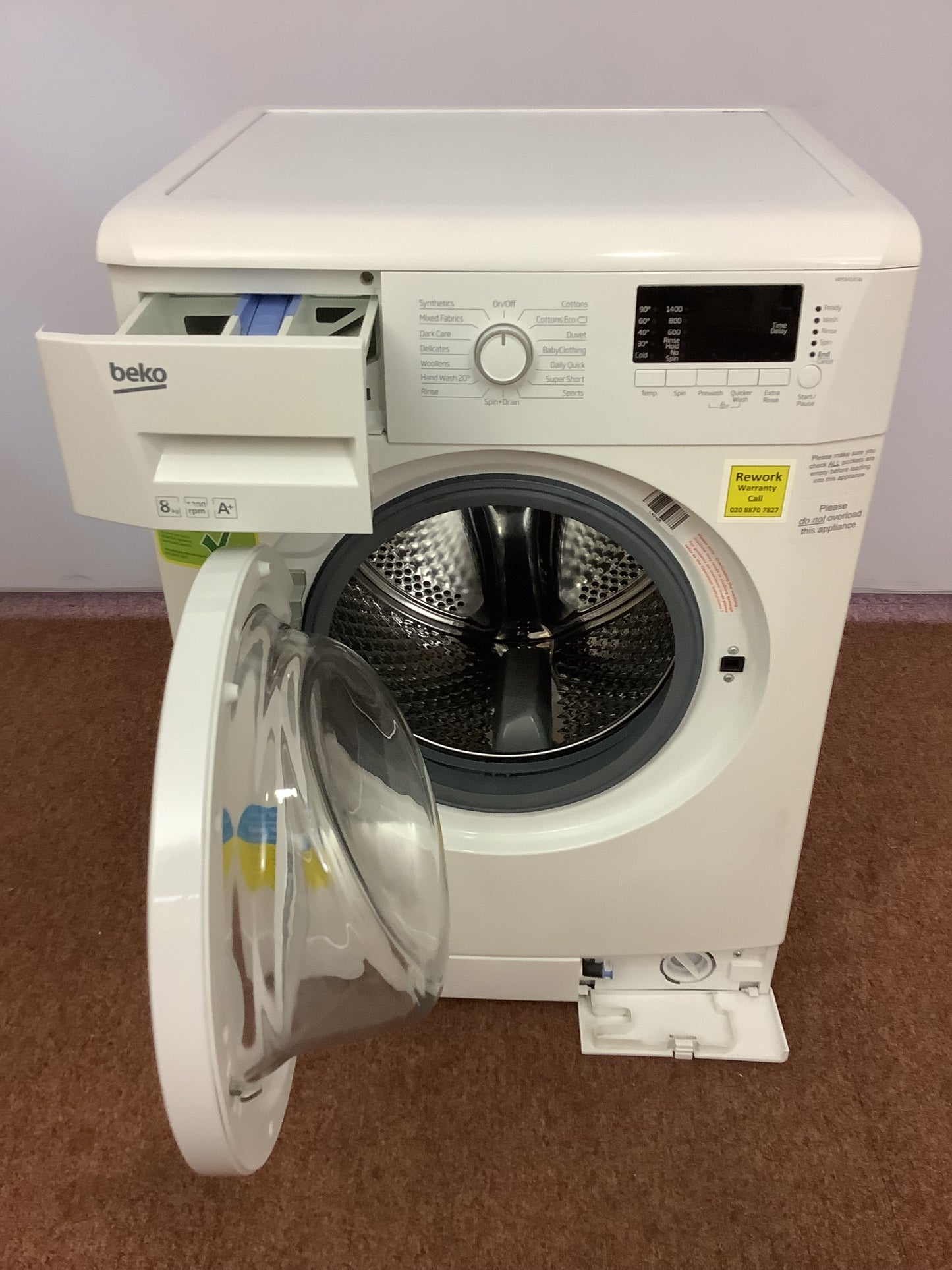 Beko 7kg Washing Machine WM94145W L48405