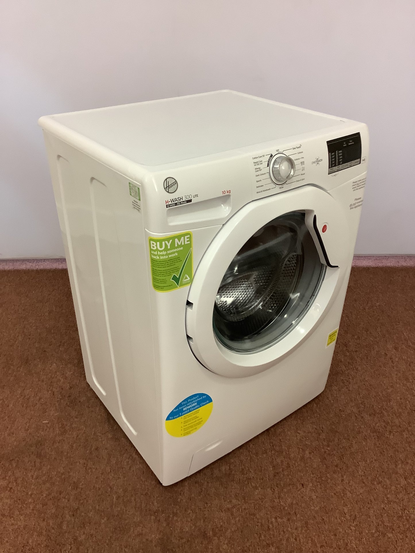 Hoover 10kg Washing Machine H3W4102DAE/1-80 L49137