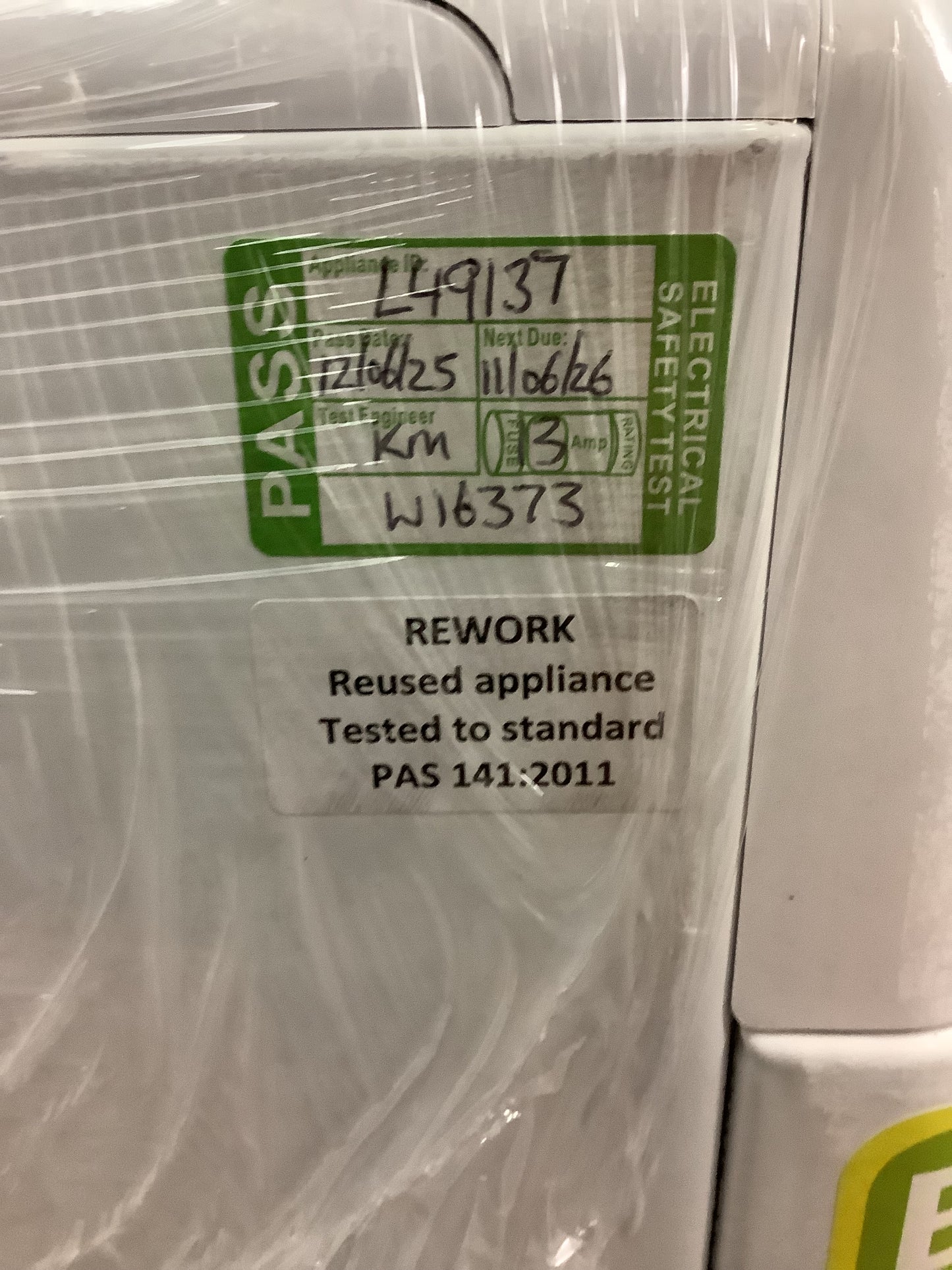 Hoover 10kg Washing Machine H3W4102DAE/1-80 L49137