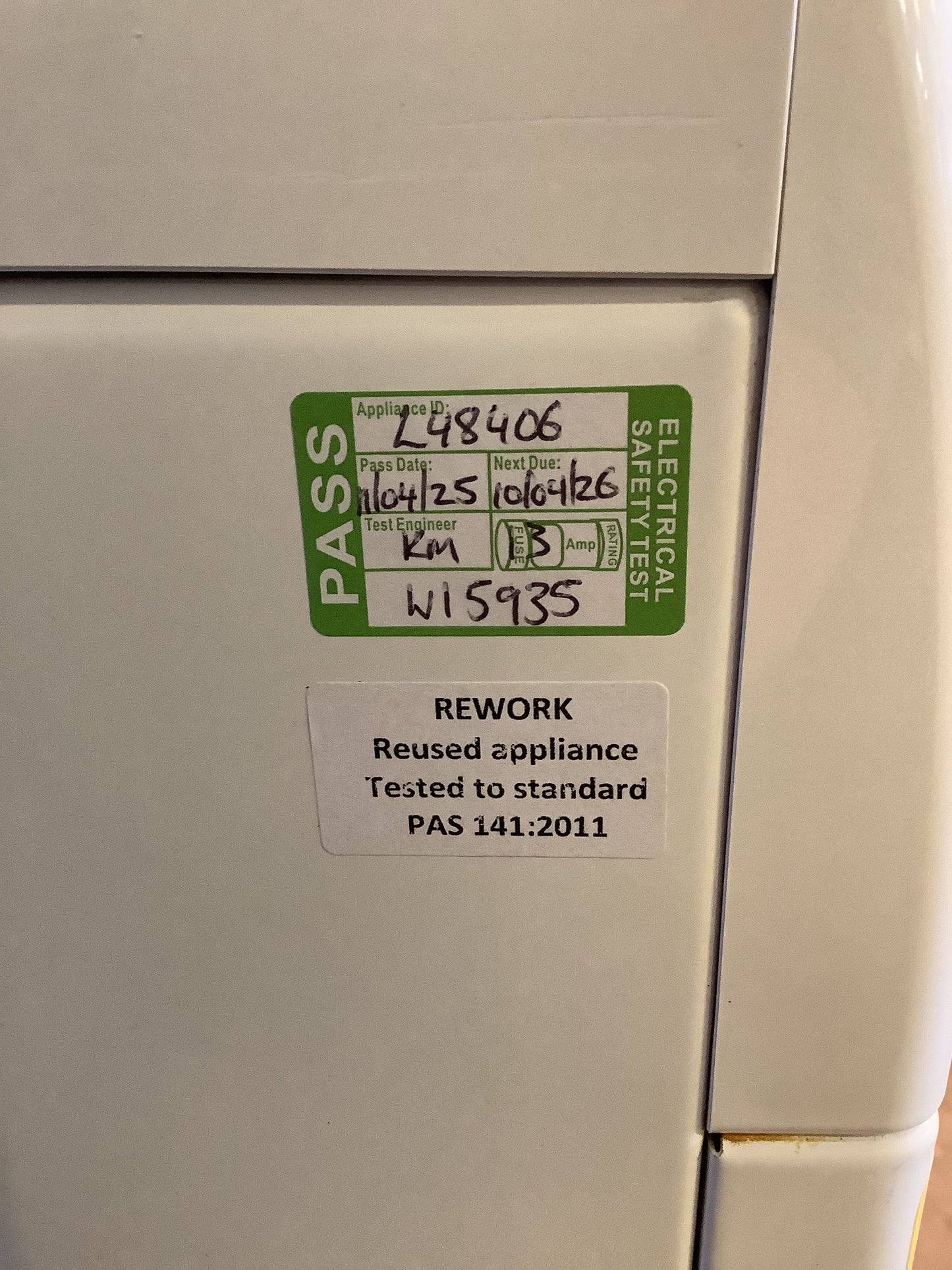 Hotpoint 9kg Washing Machine NSWR963C L48406