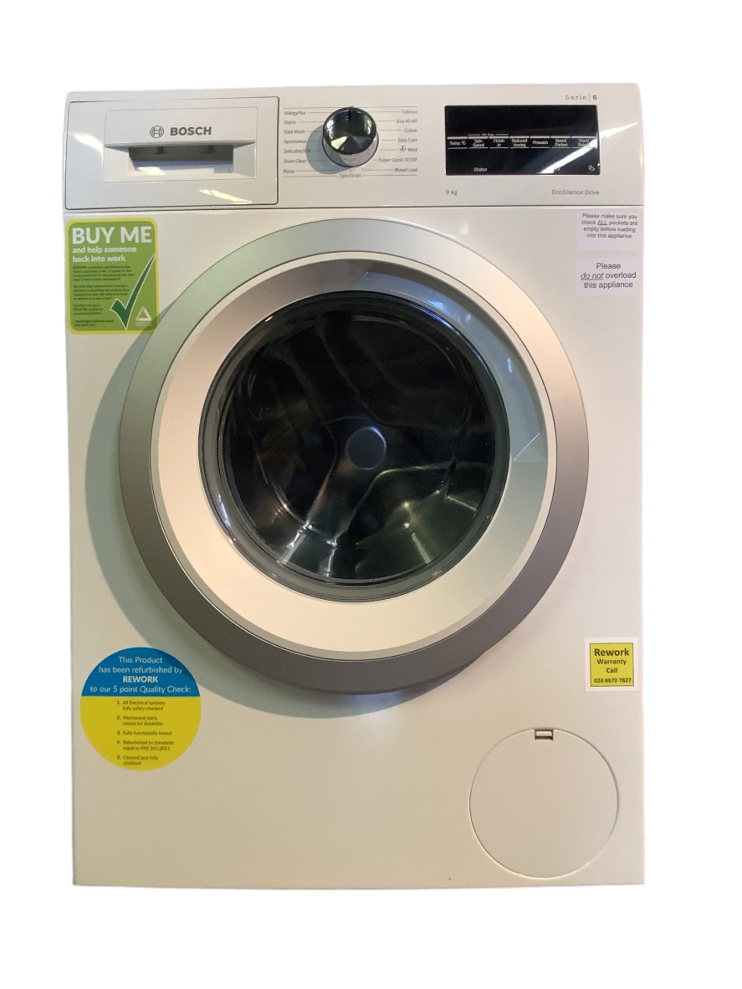 Bosch 9kg Washing Machine WAU28T64GB/22 L48404