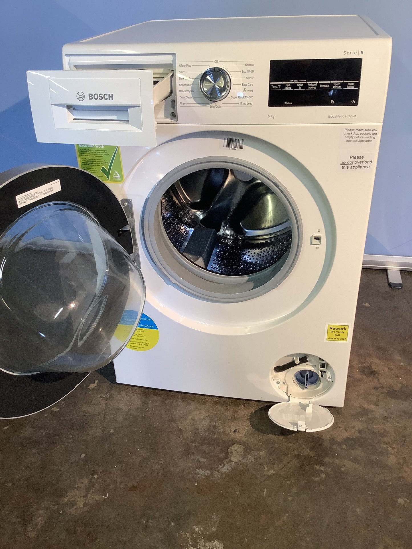 Bosch 9kg Washing Machine WAU28T64GB/22 L48404