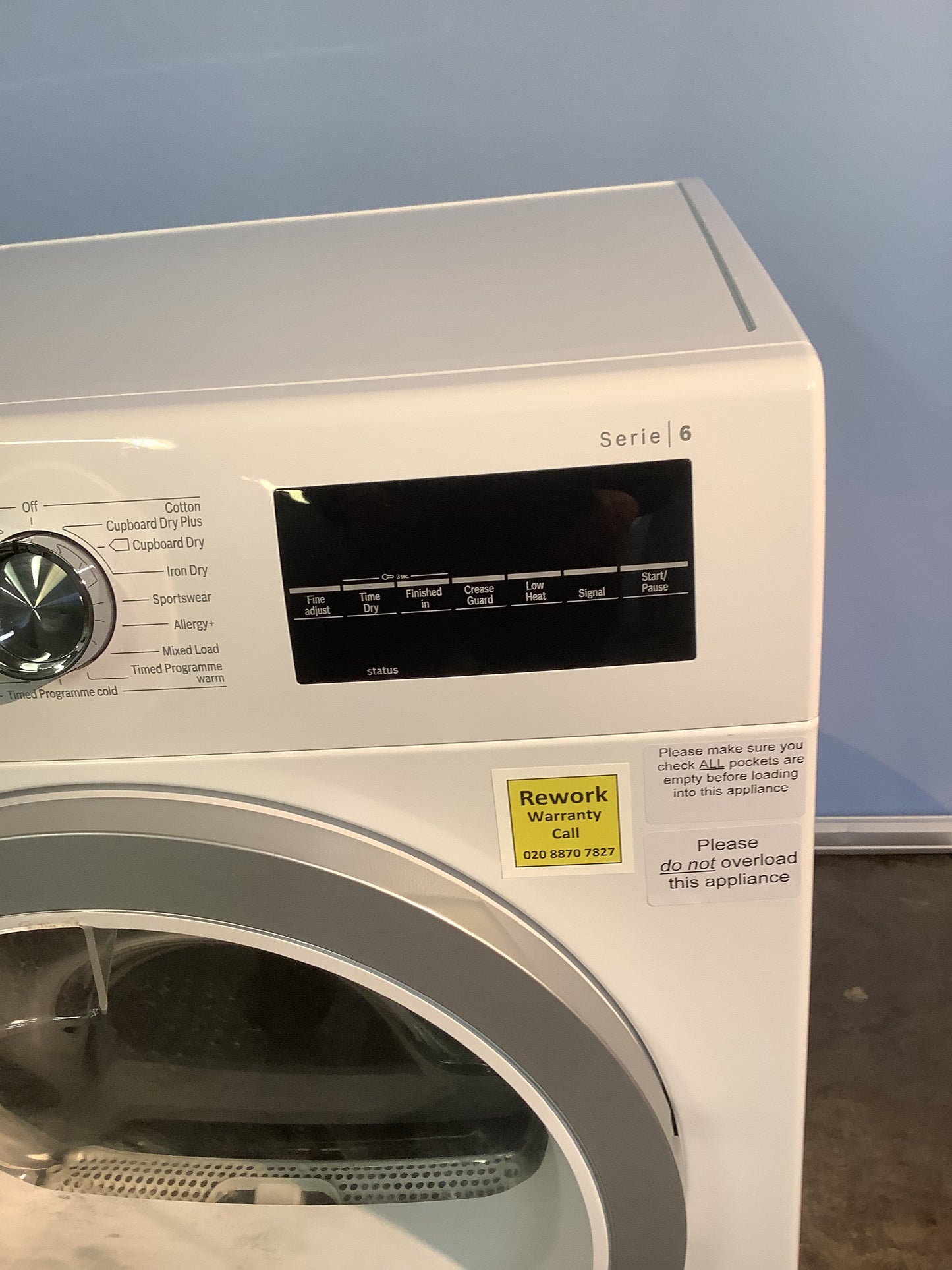 Bosch Tumble Dryer WTG86402GB/12 L46824
