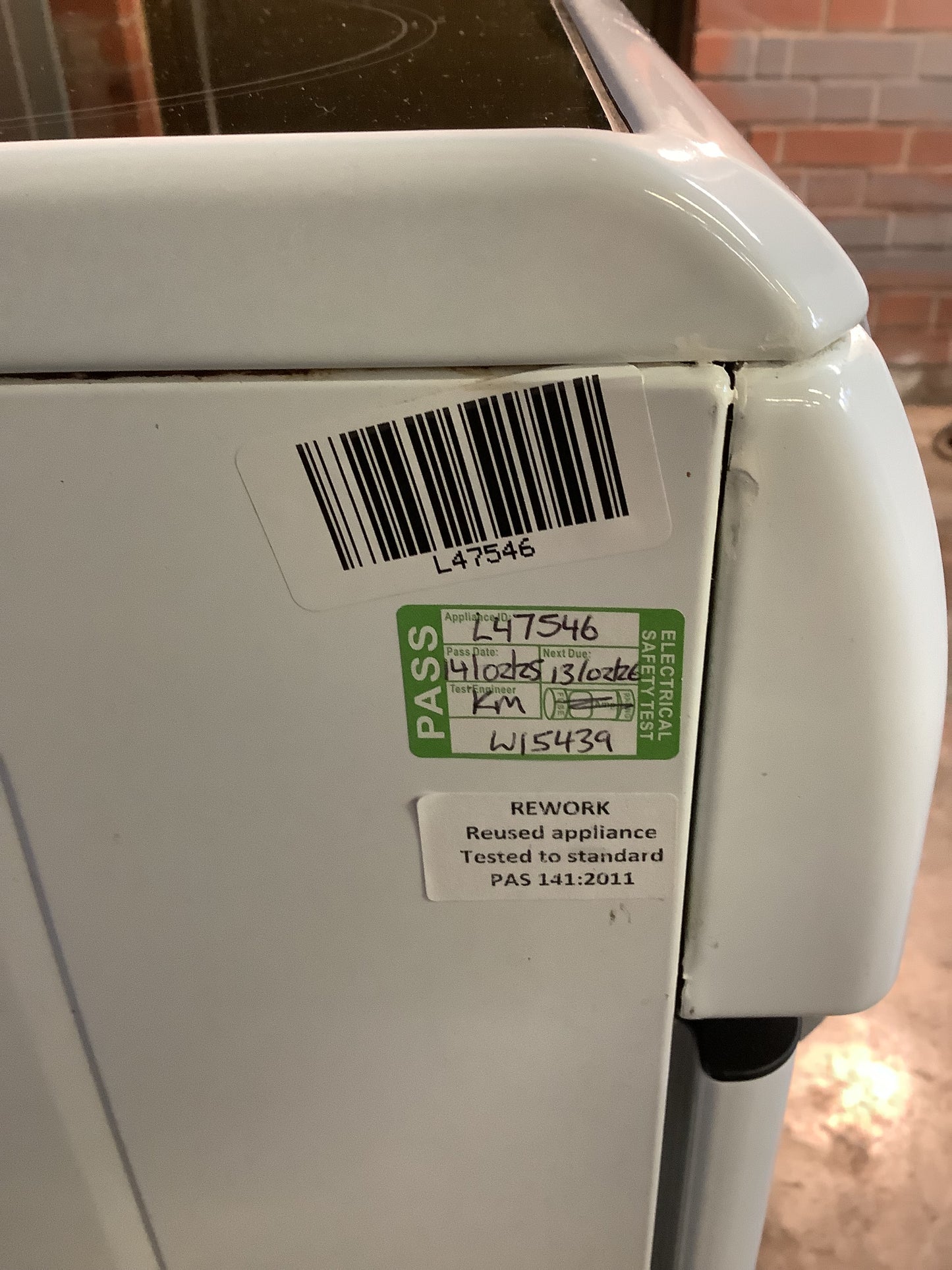 Hotpoint Electric Cooker HUE52P S L47546