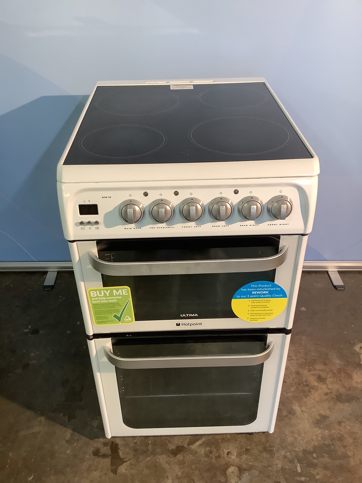 Hotpoint Electric Cooker HUE52P S L47546