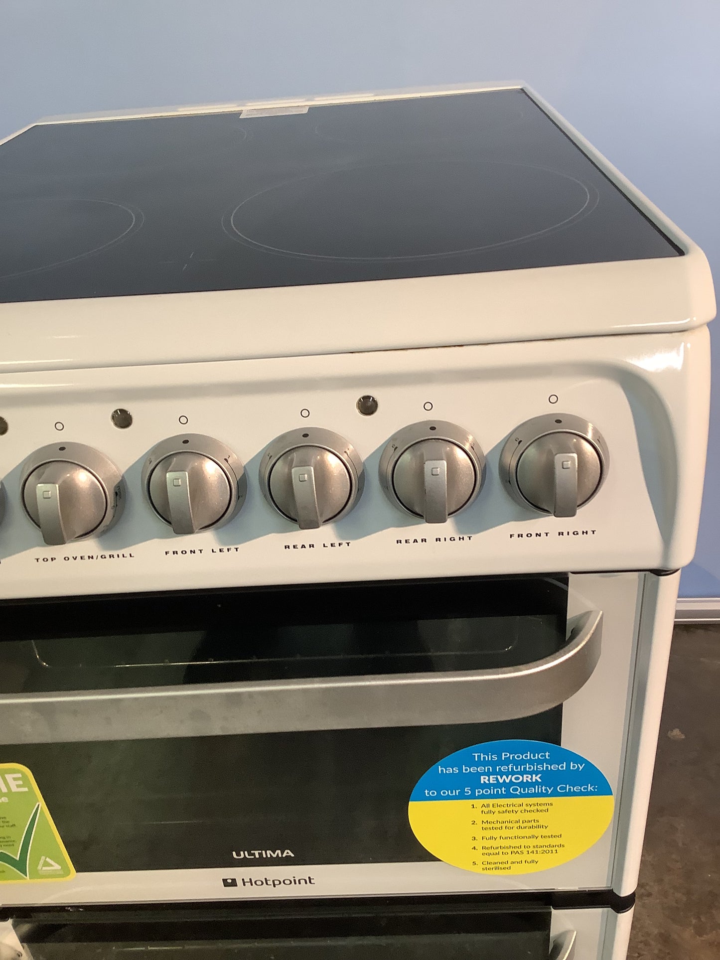 Hotpoint Electric Cooker HUE52P S L47546