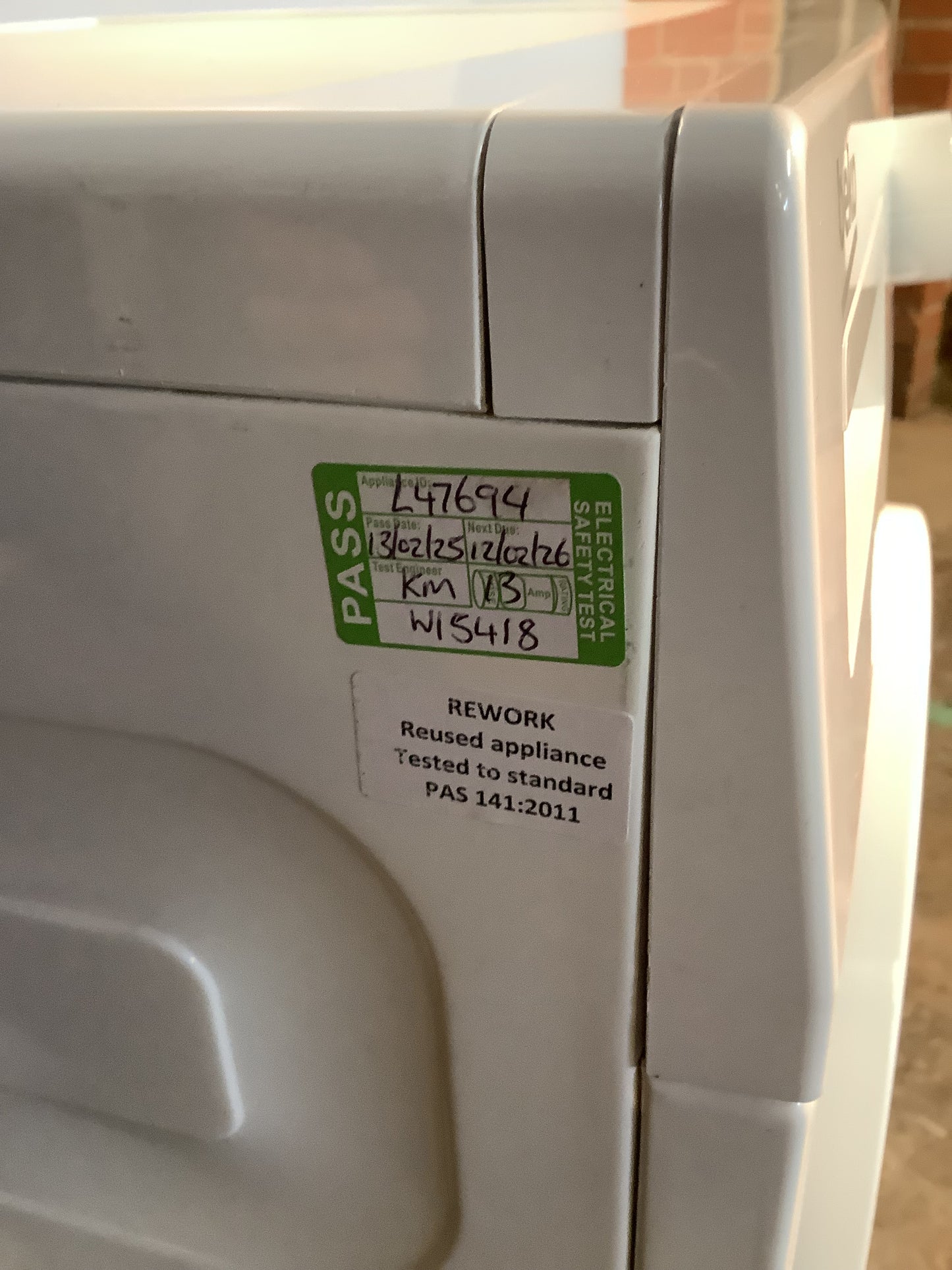 Beko Washing Machine WTG720M1W L47694