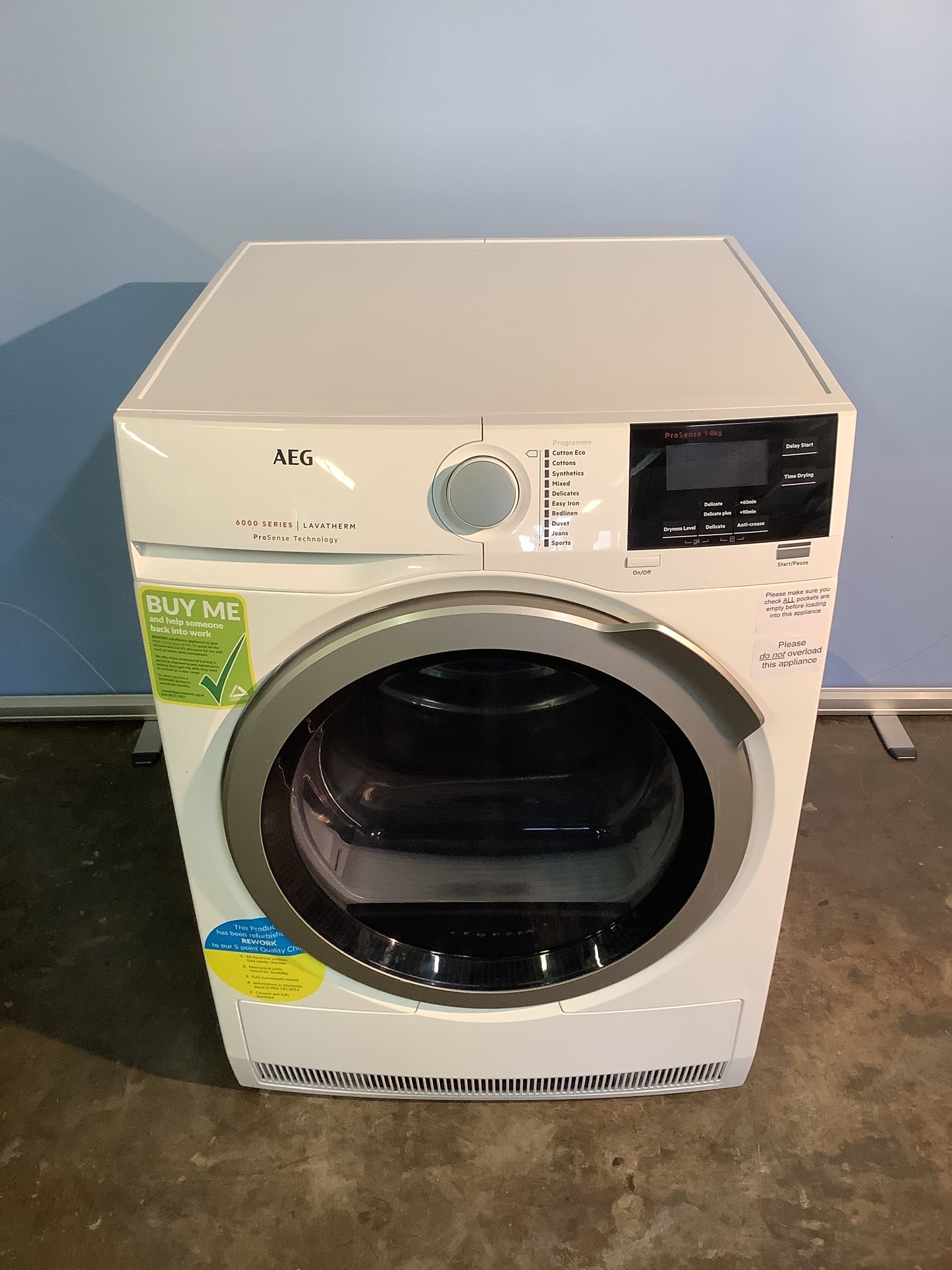 AEG Tumble Dryer T6DBG822N L47720
