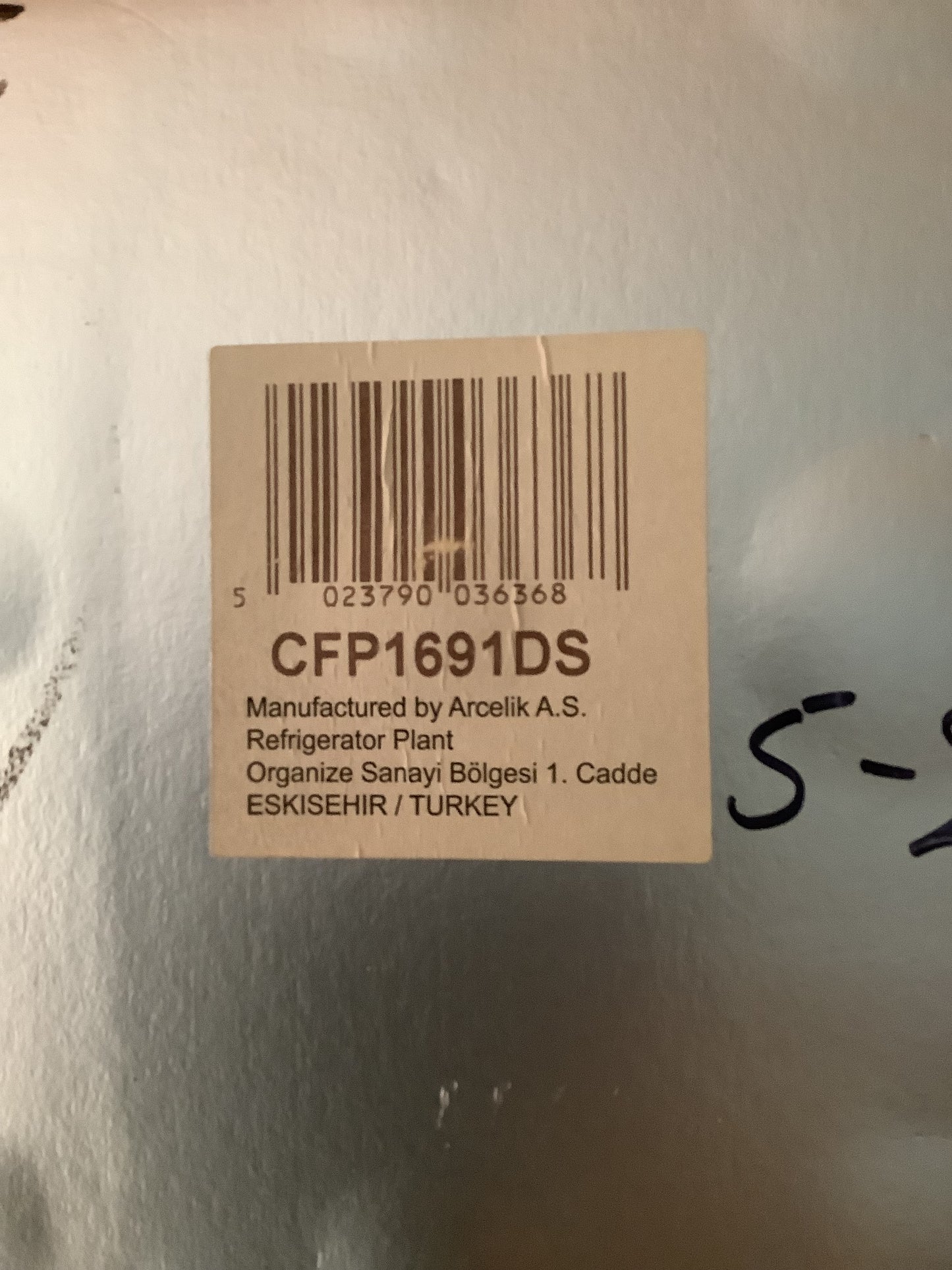 Beko Fridge Freezer CFP1691DS L47631