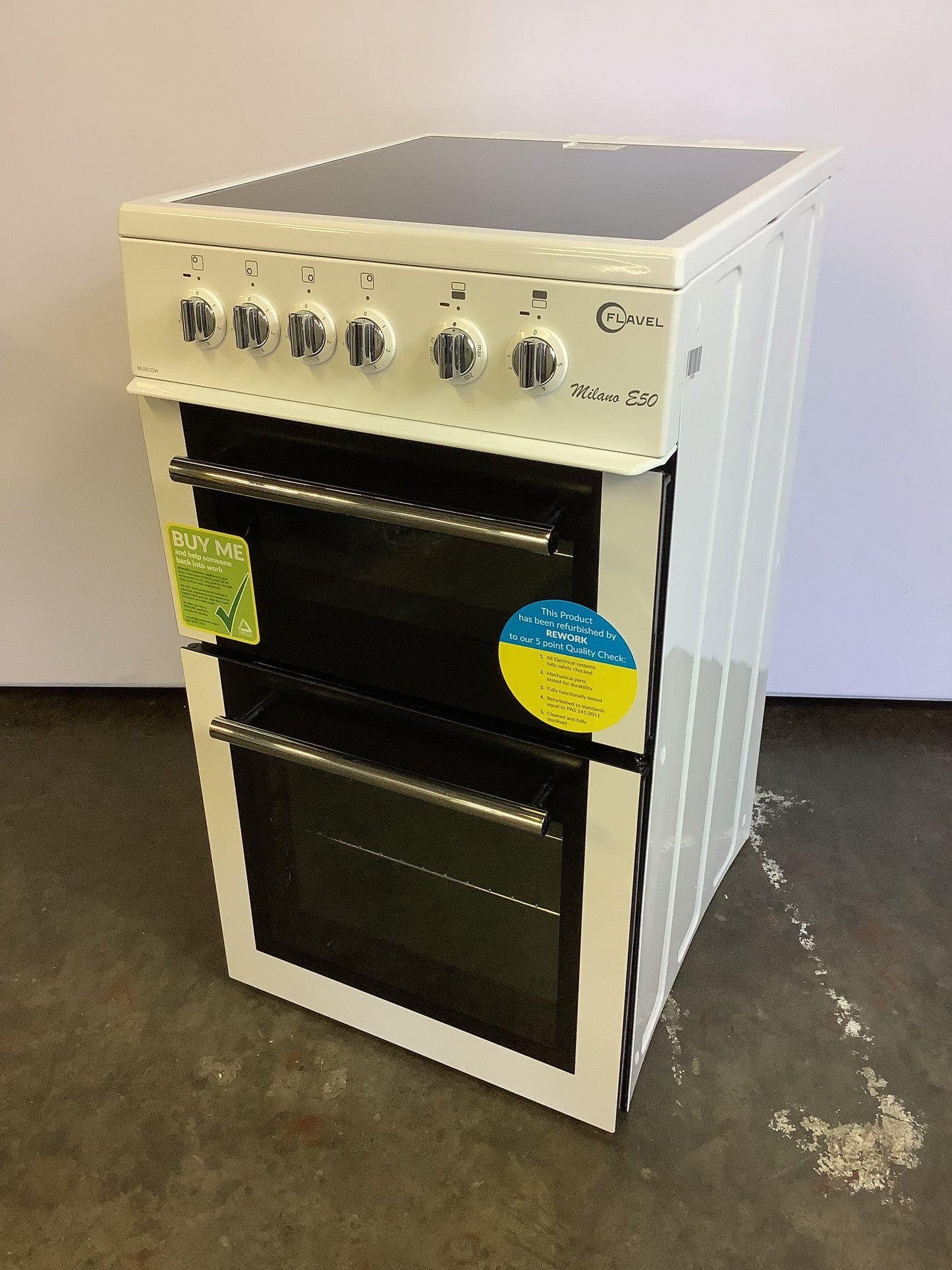 Flavel Electric Cooker MLB50CDW L49220