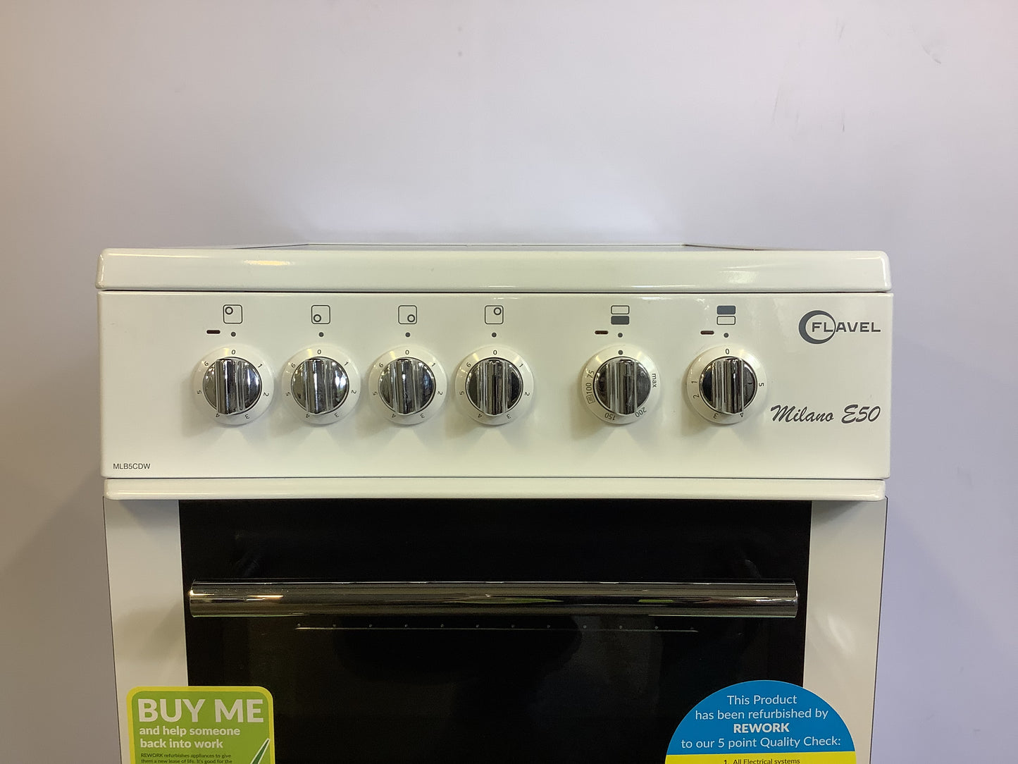 Flavel Electric Cooker MLB50CDW L49220
