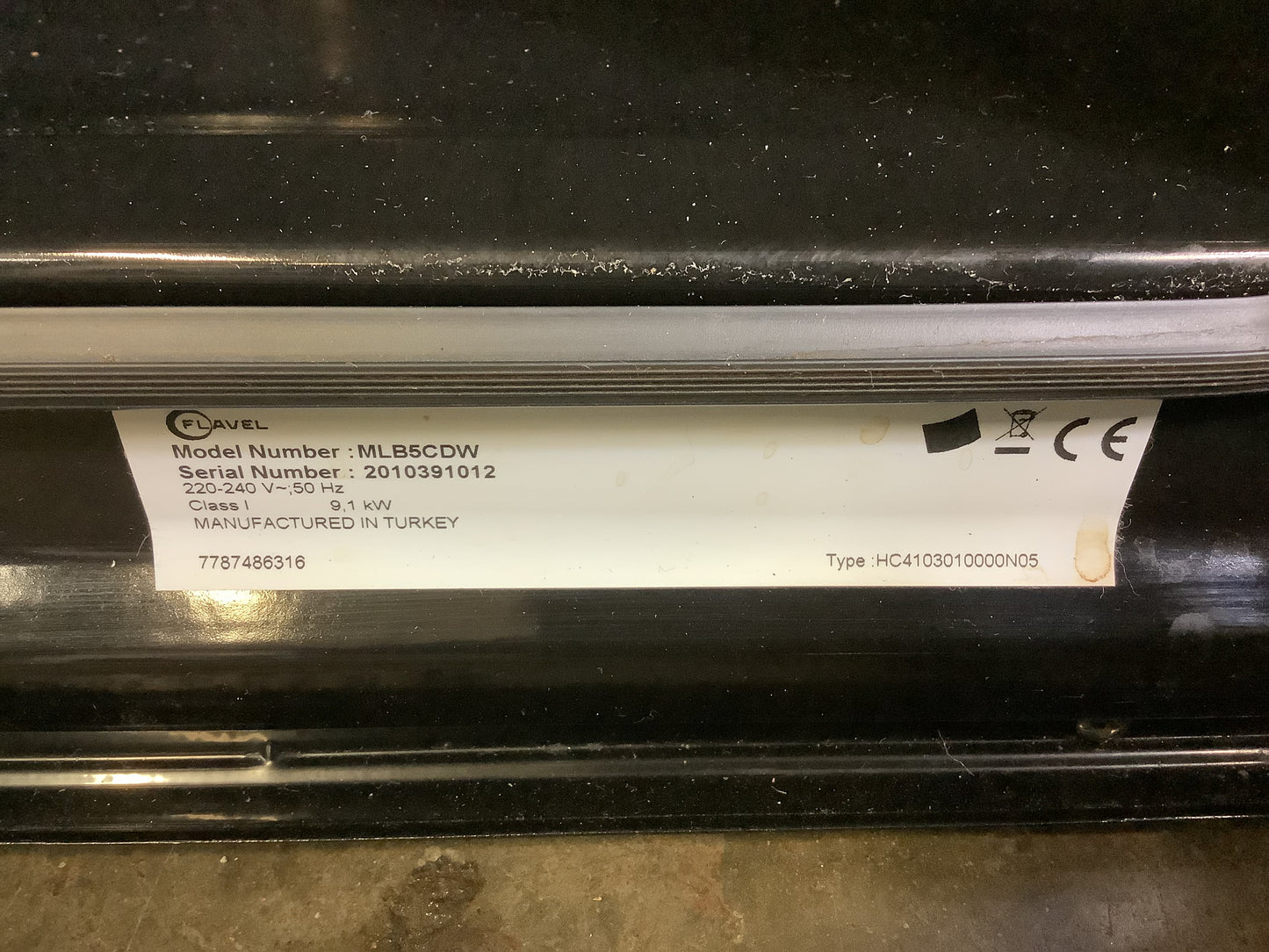 Flavel Electric Cooker MLB50CDW L49220