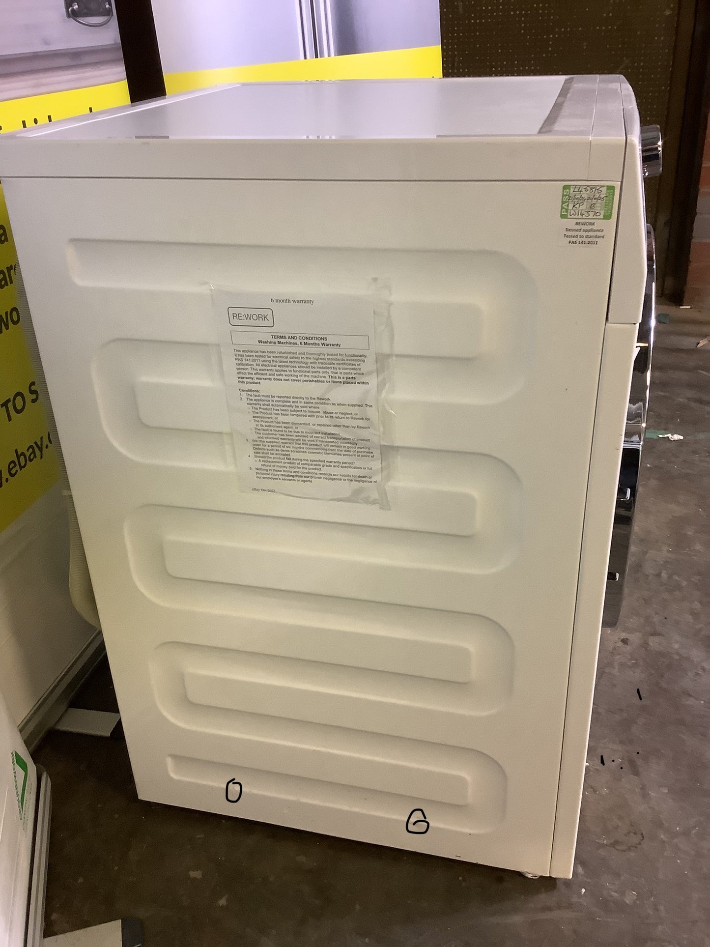 Smeg Washing Machine WMF916AUK L45815