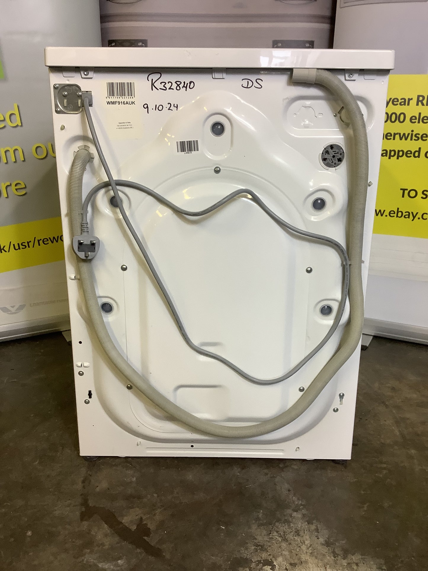 Smeg Washing Machine WMF916AUK L45815