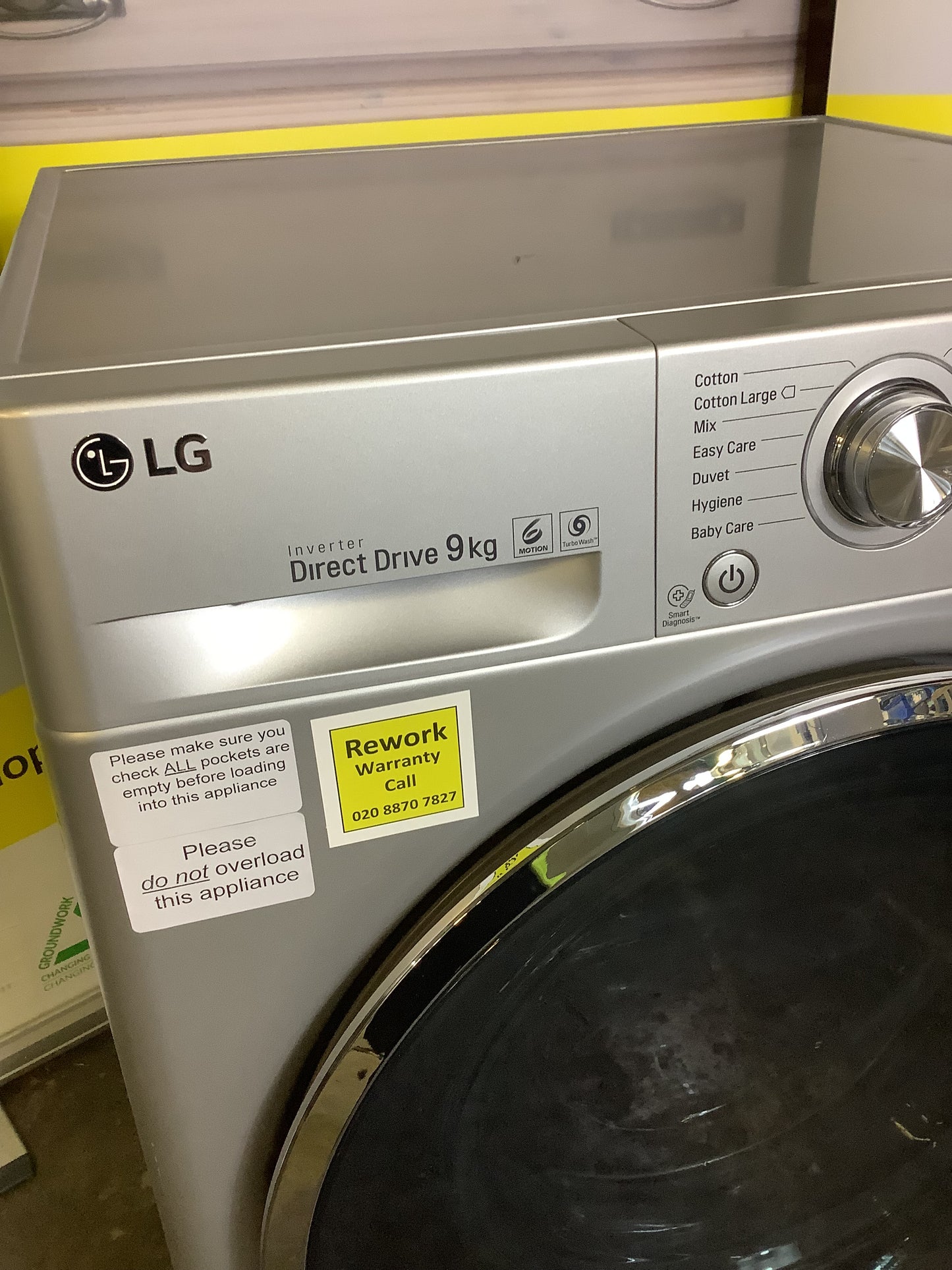 LG Washing Machine FH4U2VCN4 L45855