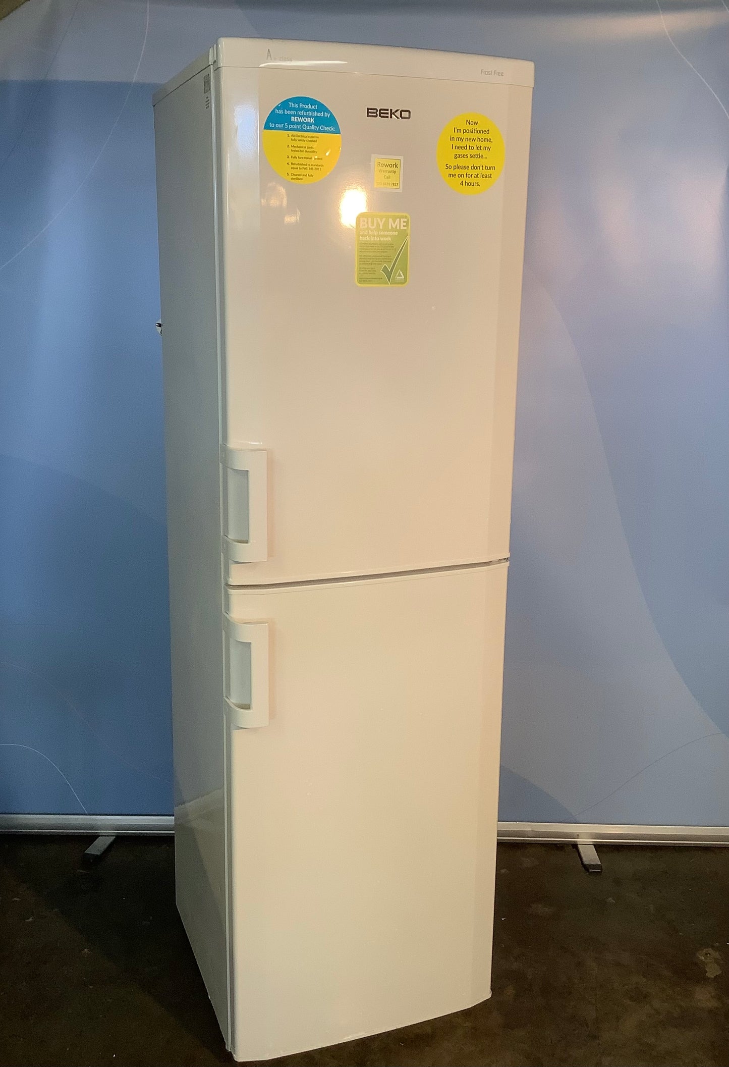 Beko Fridge Freezer CXF5104W L48653