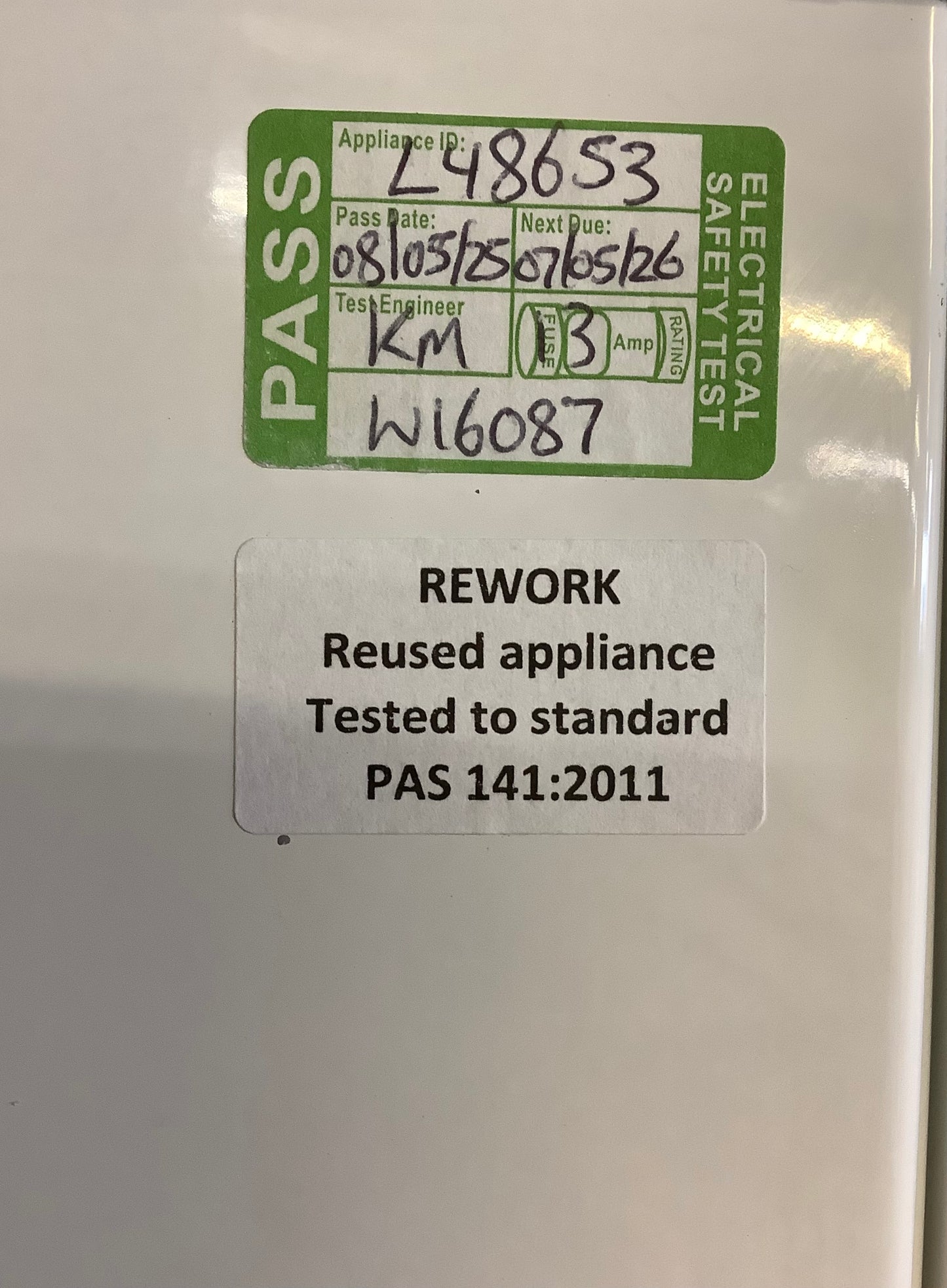 Beko Fridge Freezer CXF5104W L48653